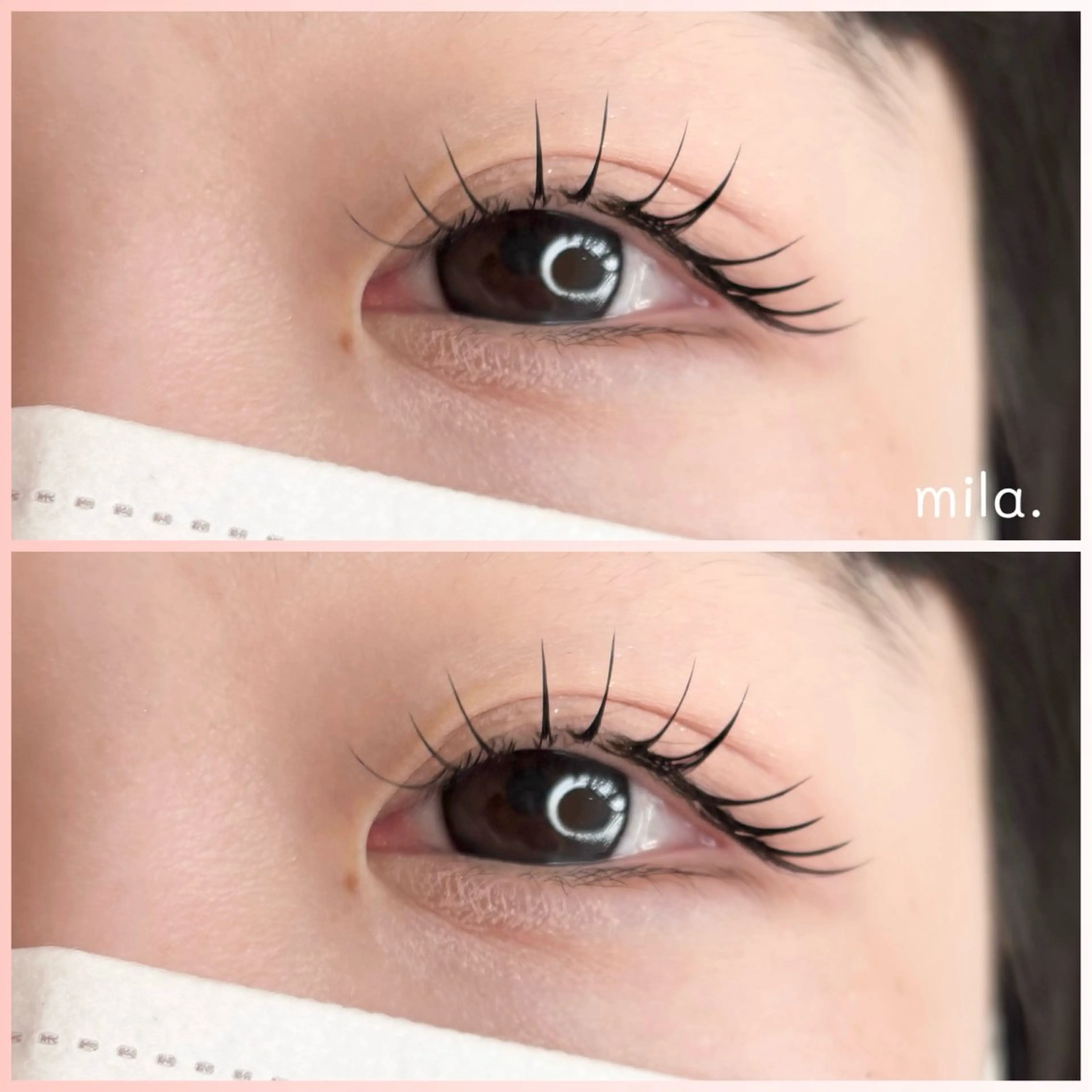 マツエク・マツパ 束感まつ毛 Cカール Jカール mila YURIKAのマツエク・マツパデザイン