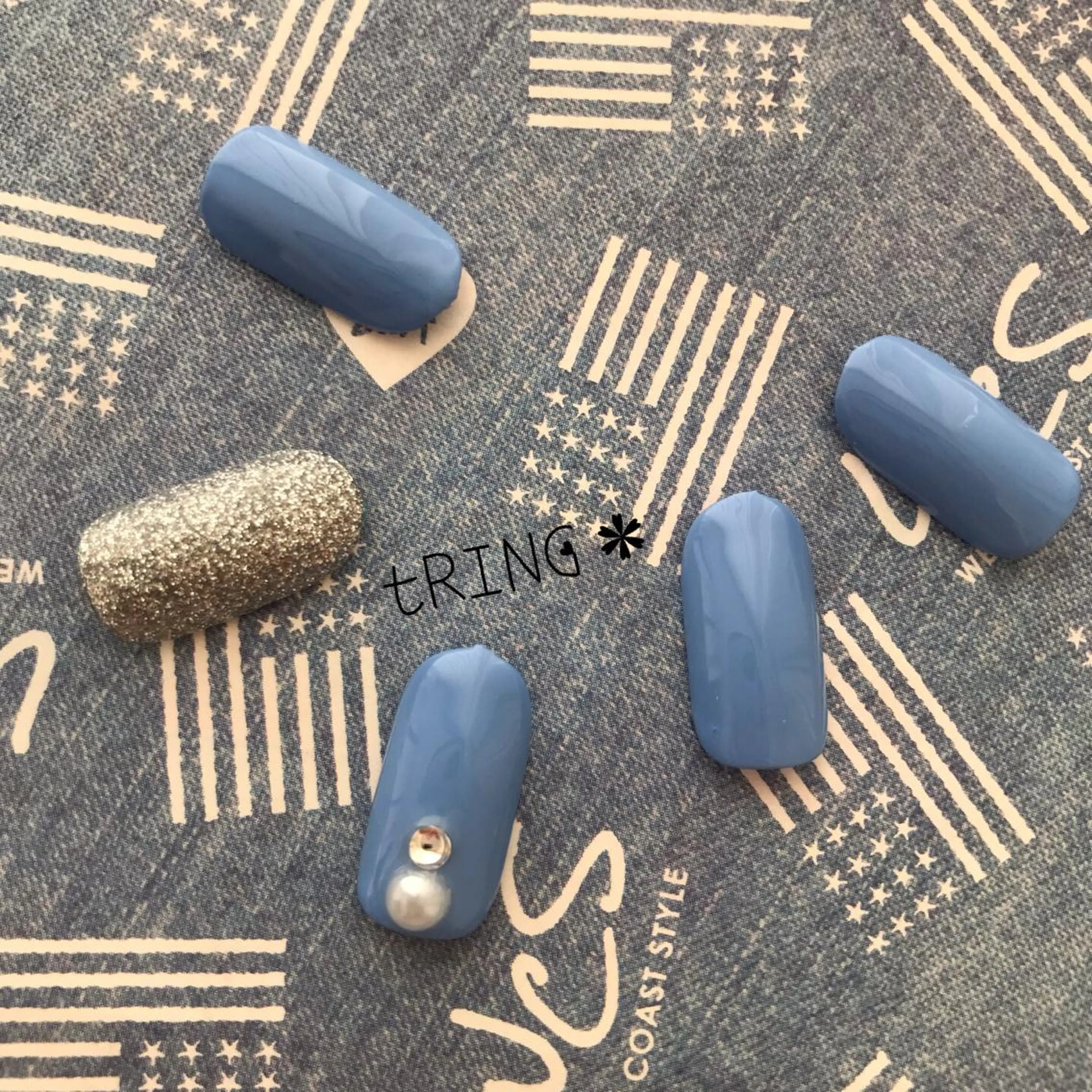 ネイル ハンドネイル tRING* しいの木台のネイルデザイン