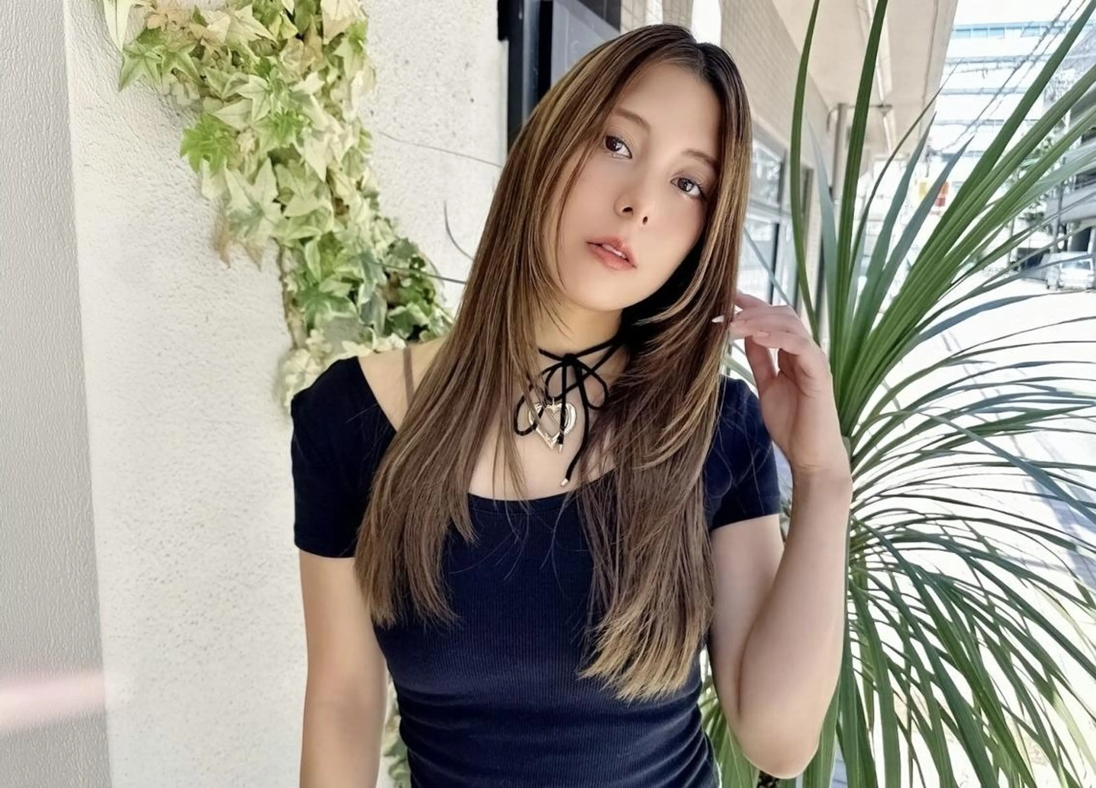 カット+美髪縮毛矯正+トリートメントの写真