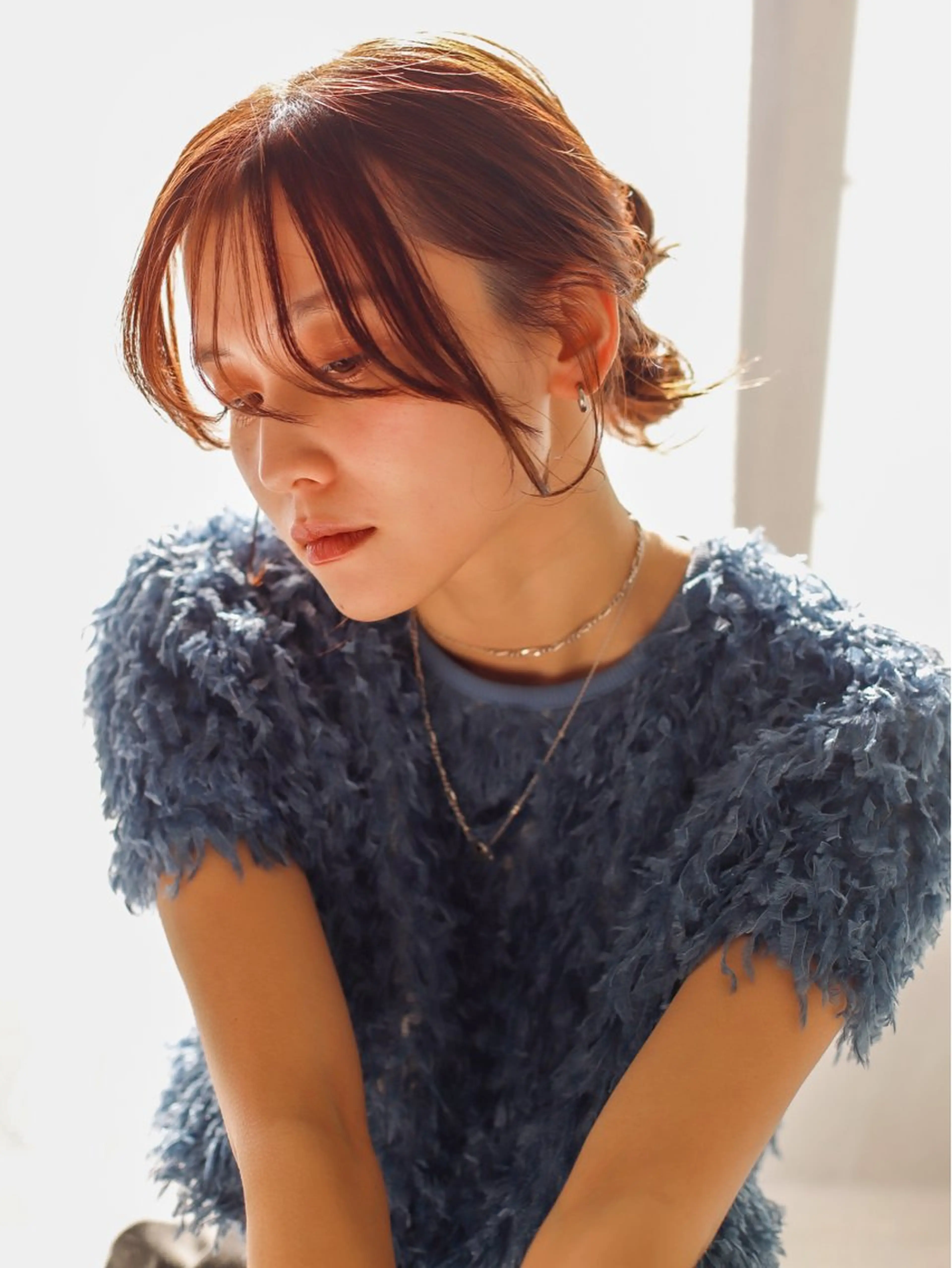 ⌇ hair arrange🦢🩰🤍⌇の写真