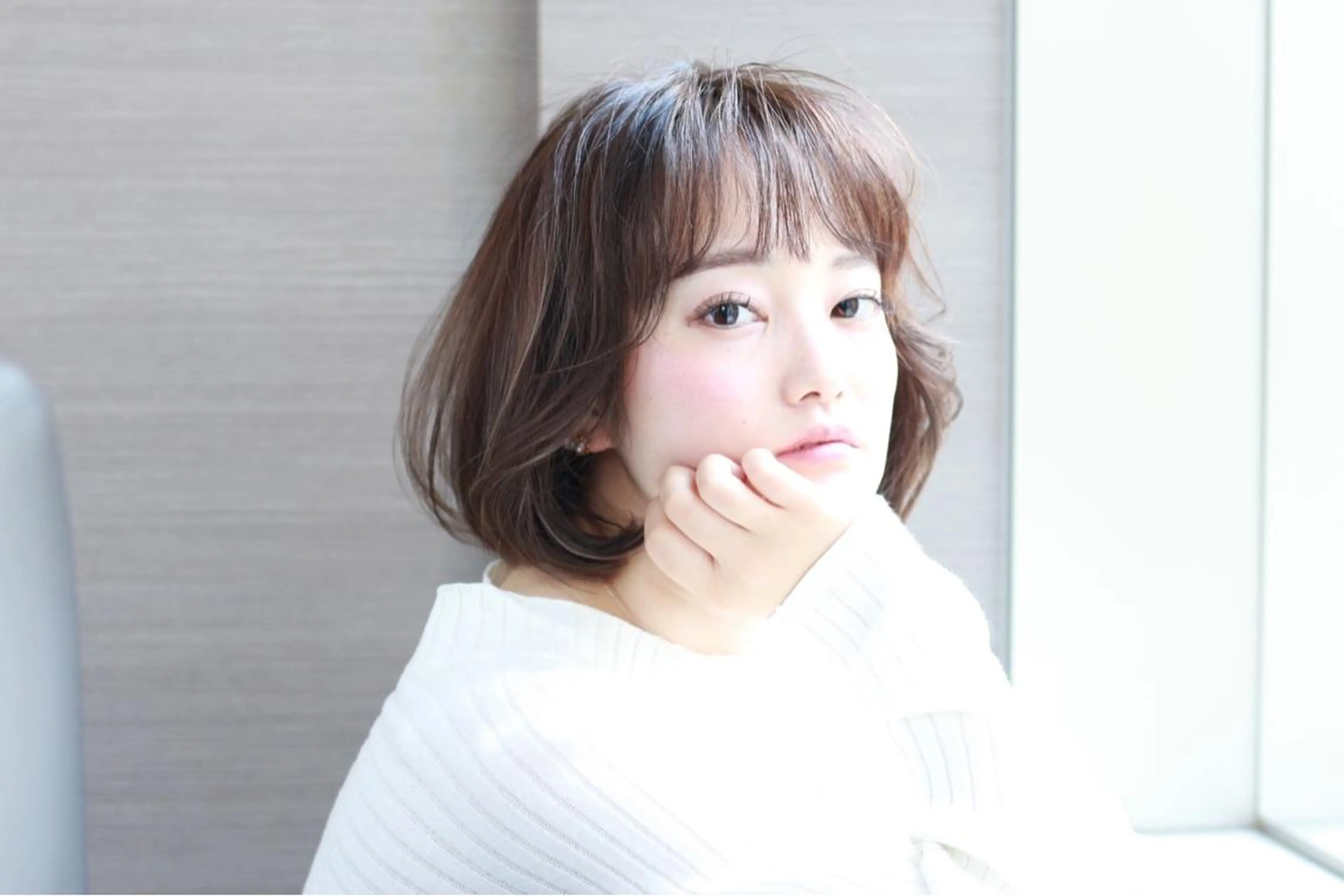 ショート カラー 💙美髪救世主💙 関華蓮のヘアスタイル