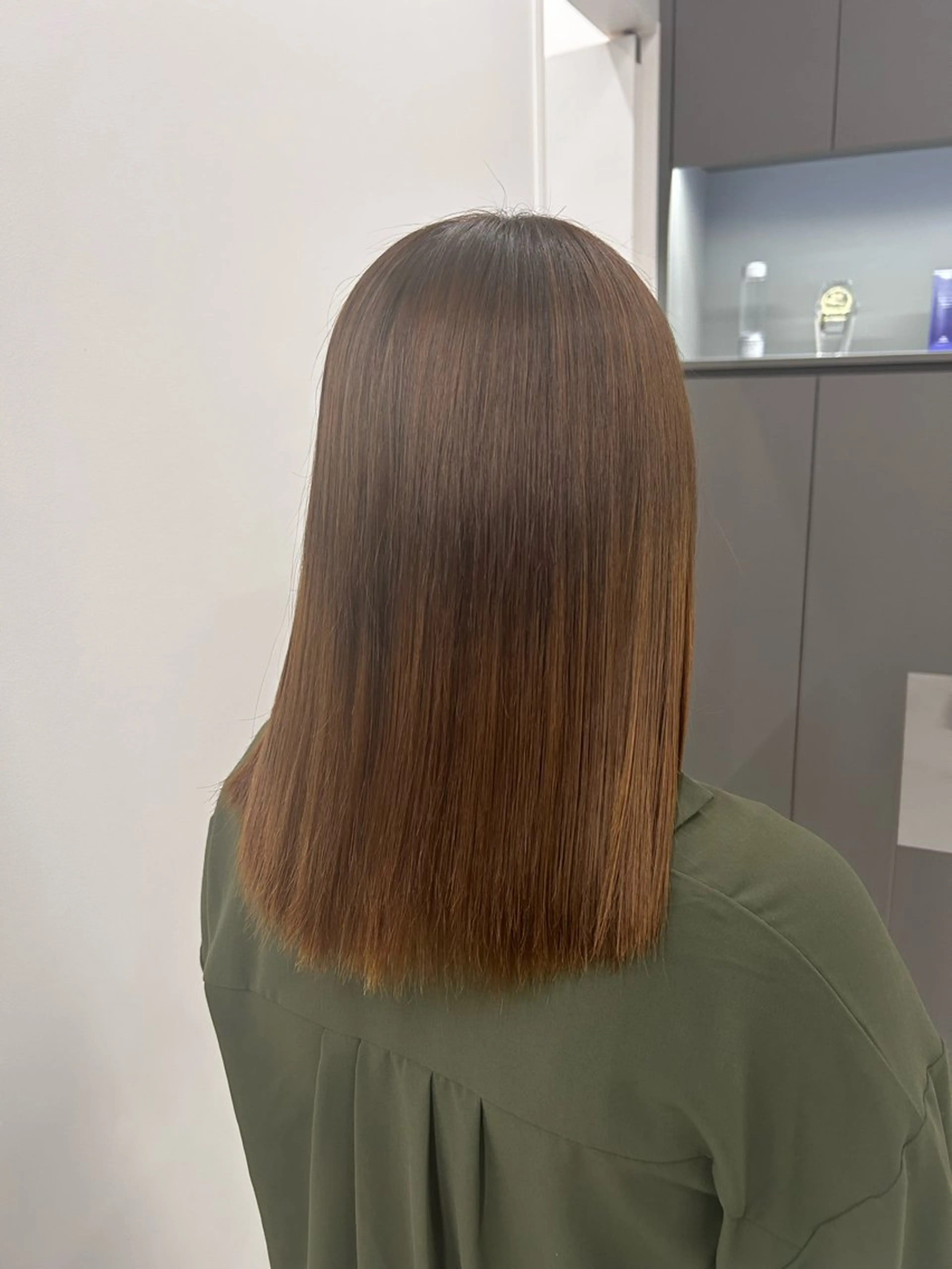 ミディアム 髪質改善 hair salon en.所属・松田 花凜のヘアスタイル