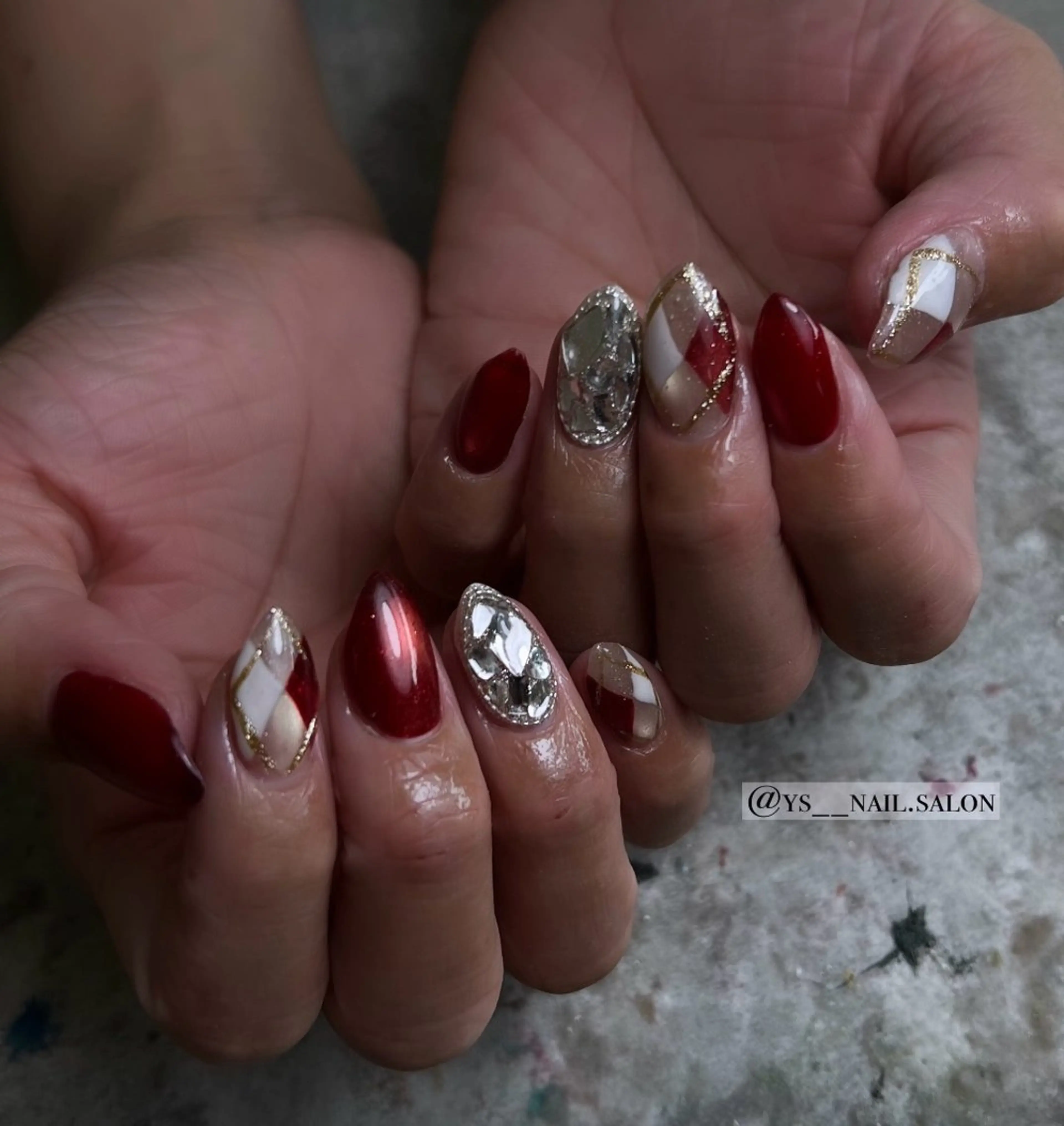 ネイル ハンドネイル Y's nail ˚✧₊YUIのネイルデザイン