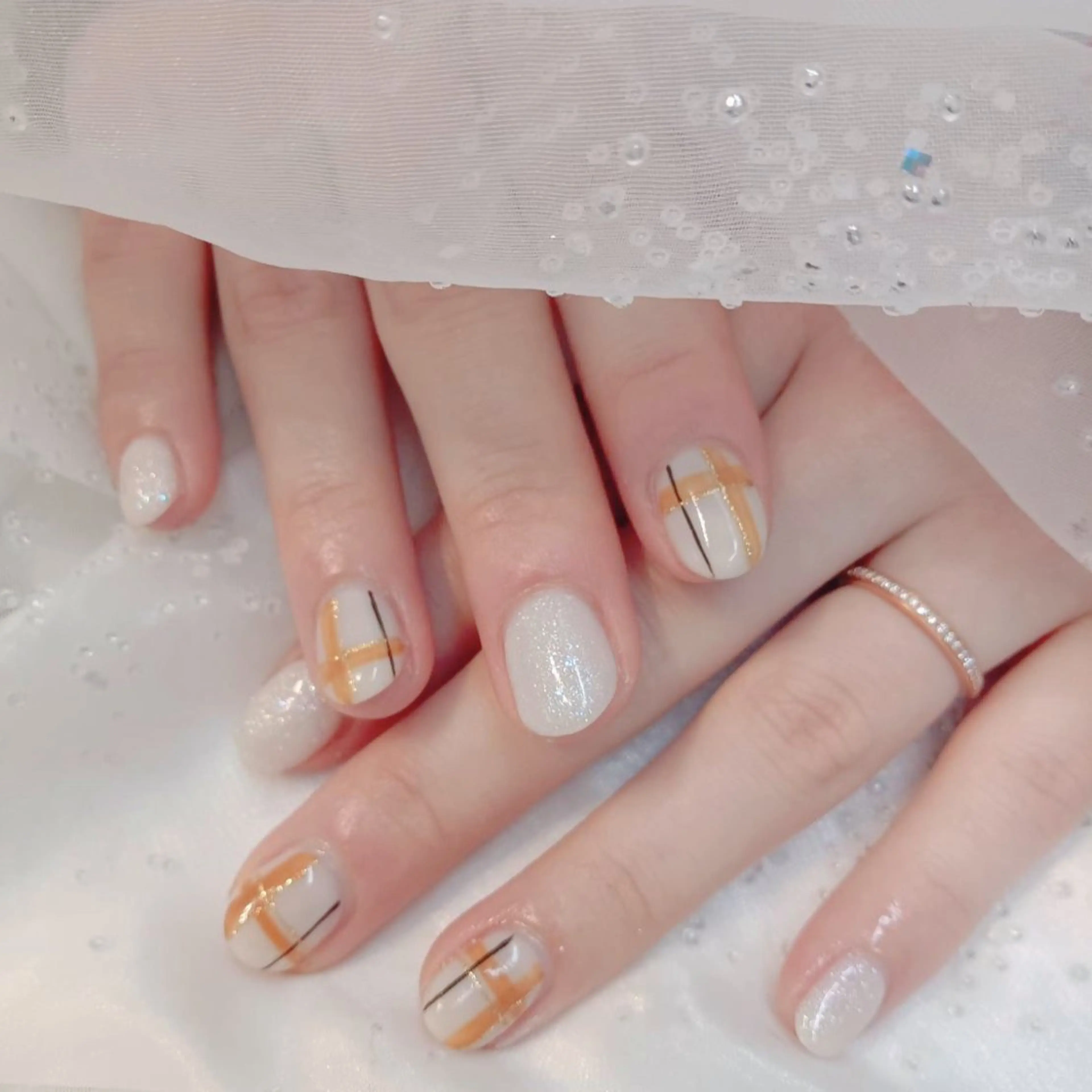 ネイル ハンドネイル 柘植 祐子のネイルデザイン