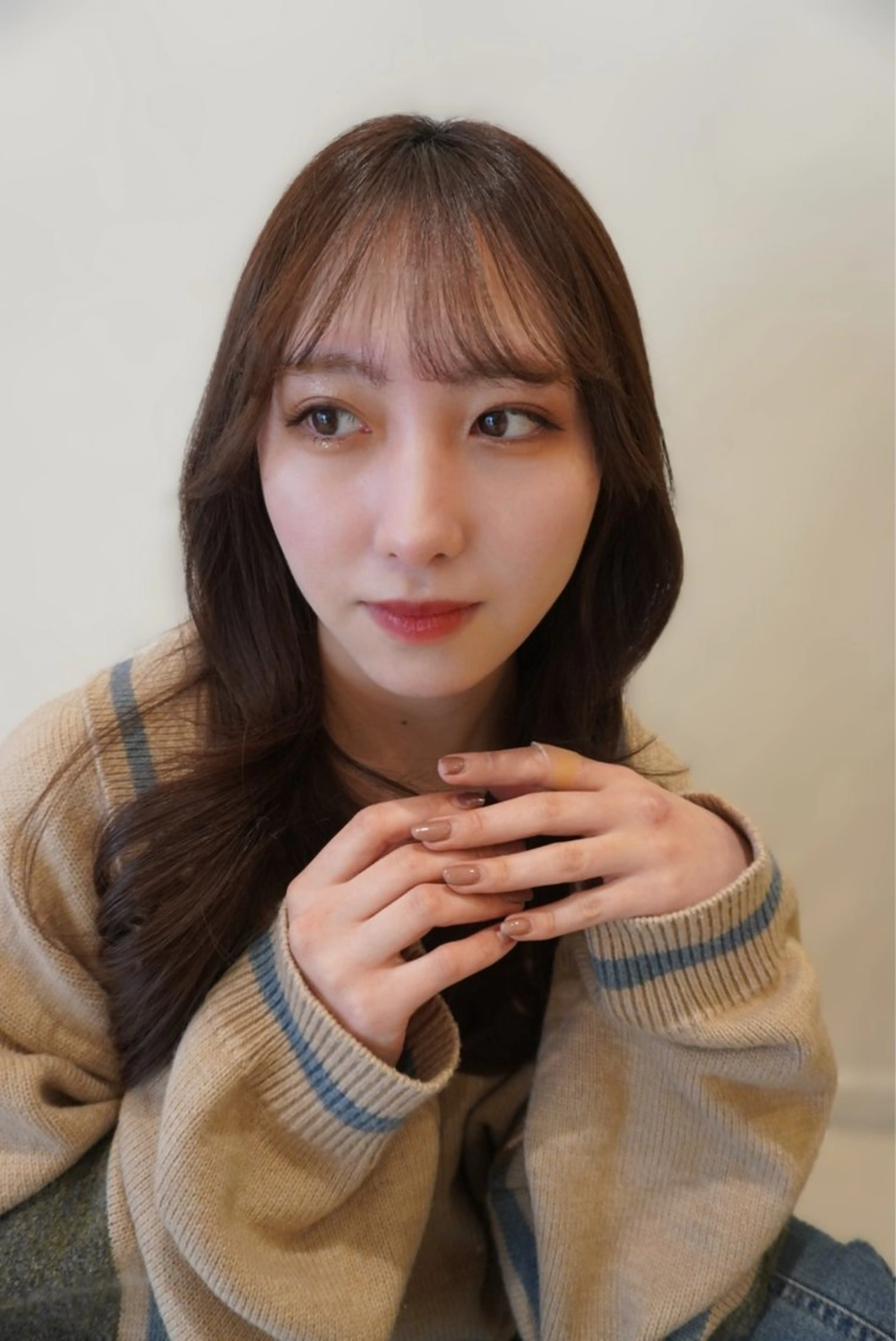 セミロング 🫧オリーブカラー/ 酸性縮毛矯正銀座🫧のヘアスタイル