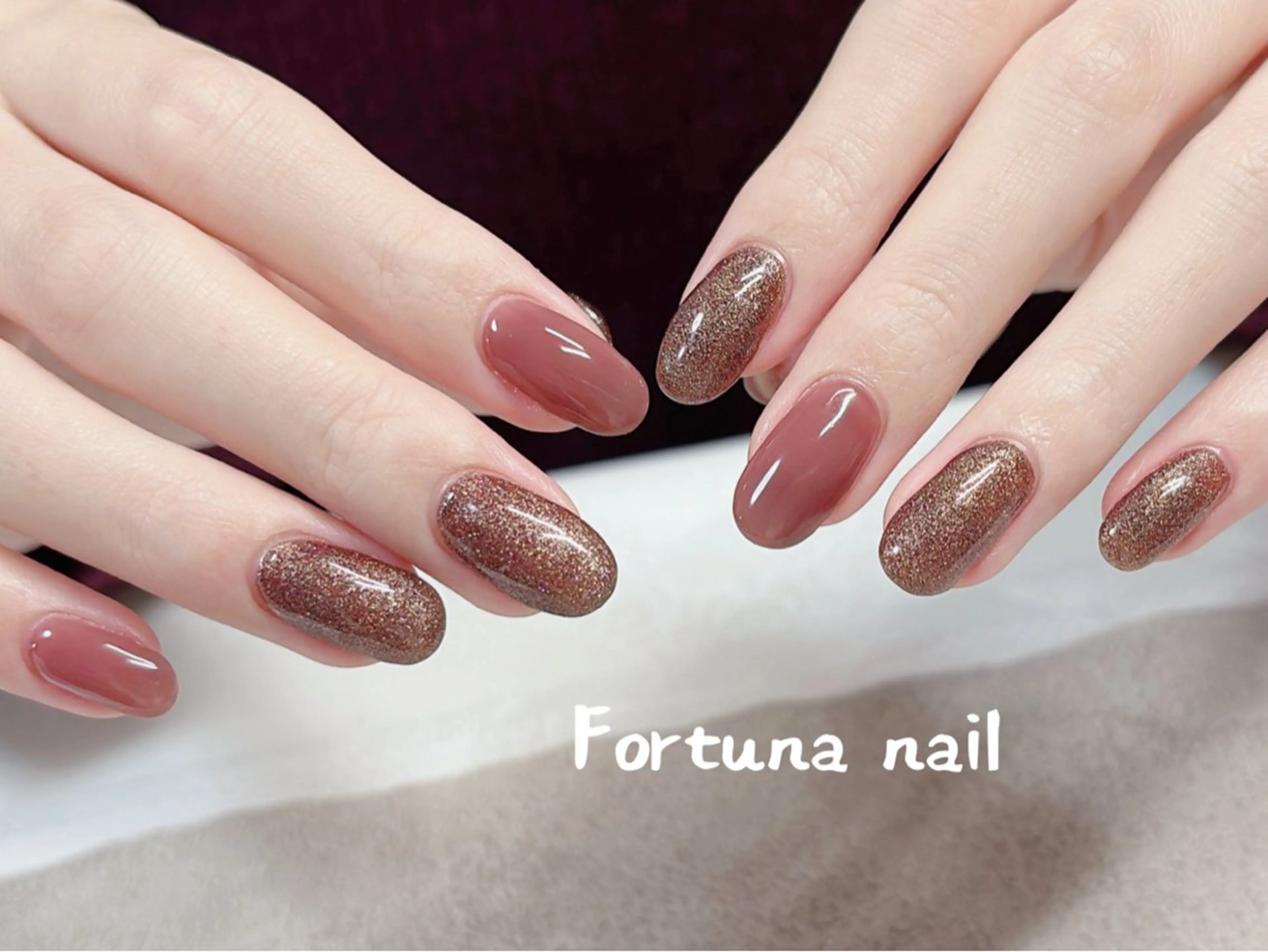 ネイル ハンドネイル Nail •Head スパFortunaのネイルデザイン