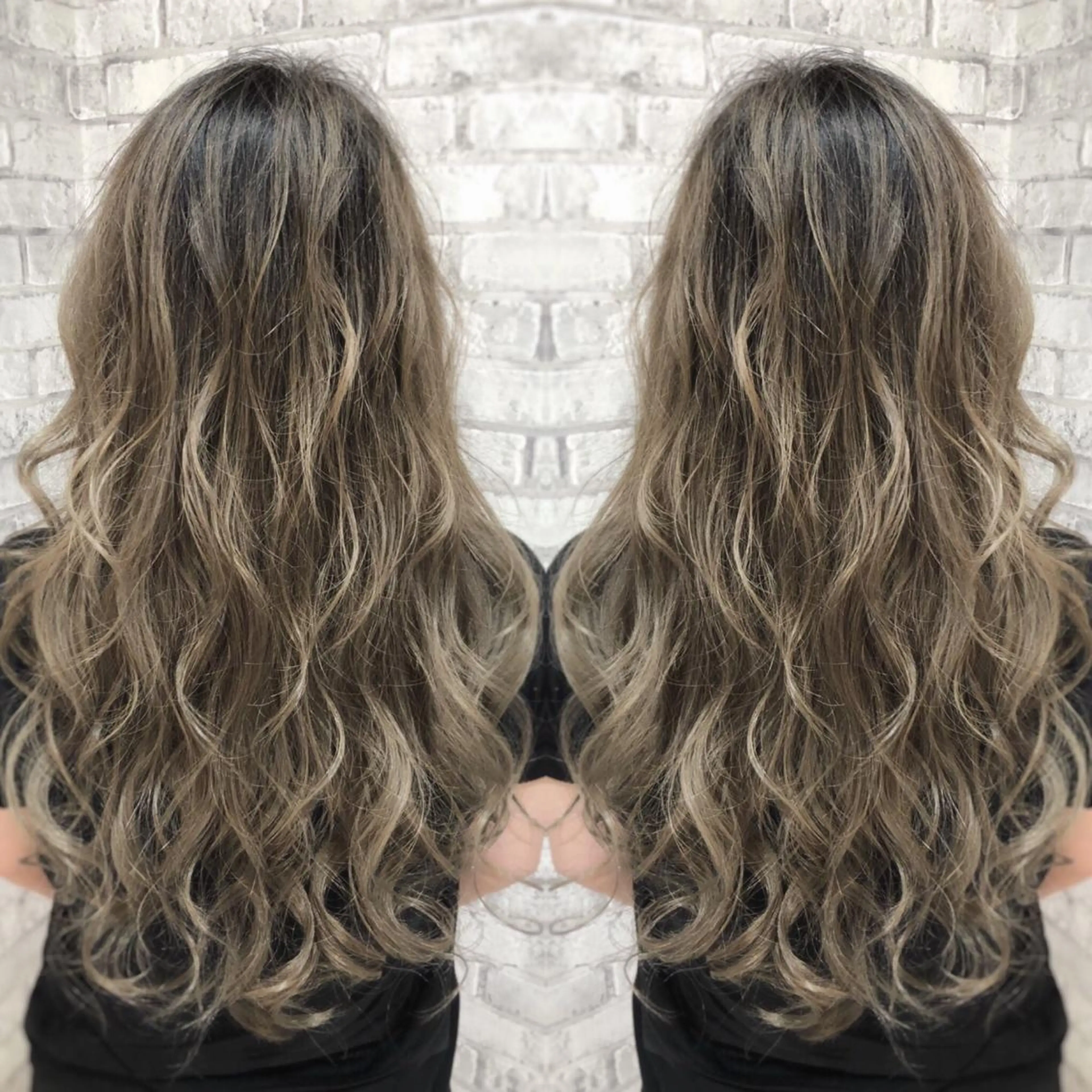 ロング カラー EARTH 越谷店のヘアスタイル