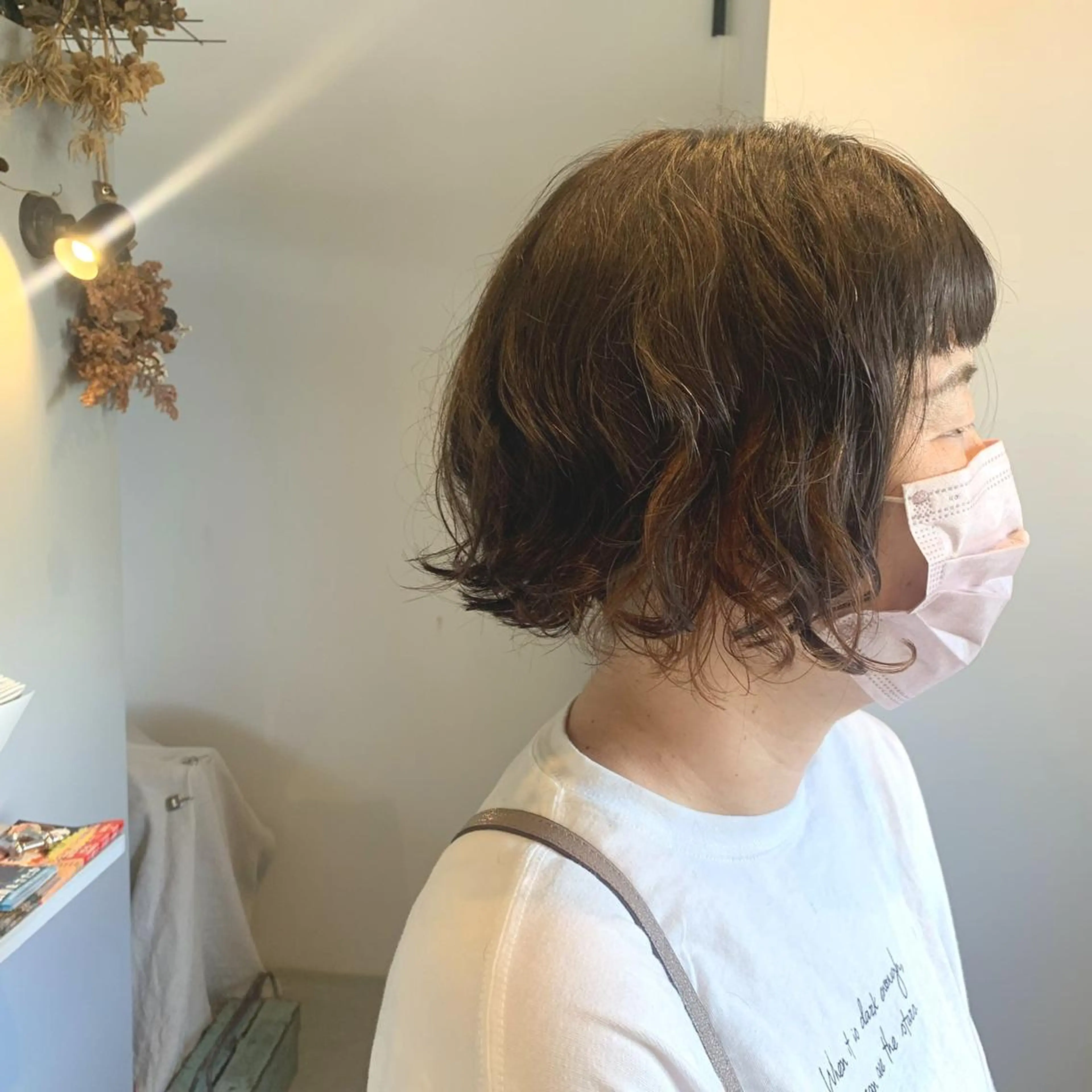 ショート カット パーマ kachina所属・綿貫 美雪のヘアスタイル