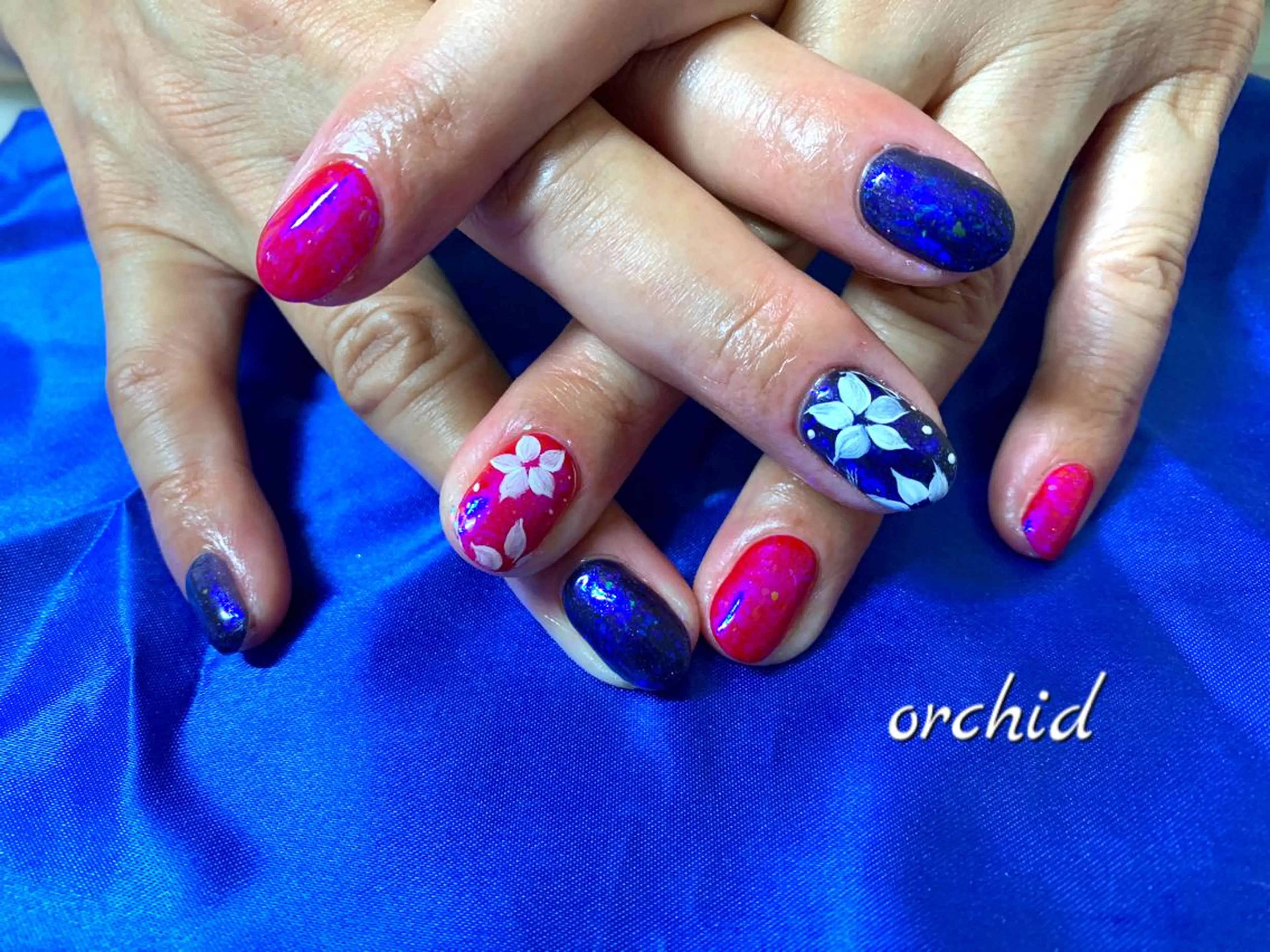 ネイル orchid ♡オーキッドのネイルデザイン