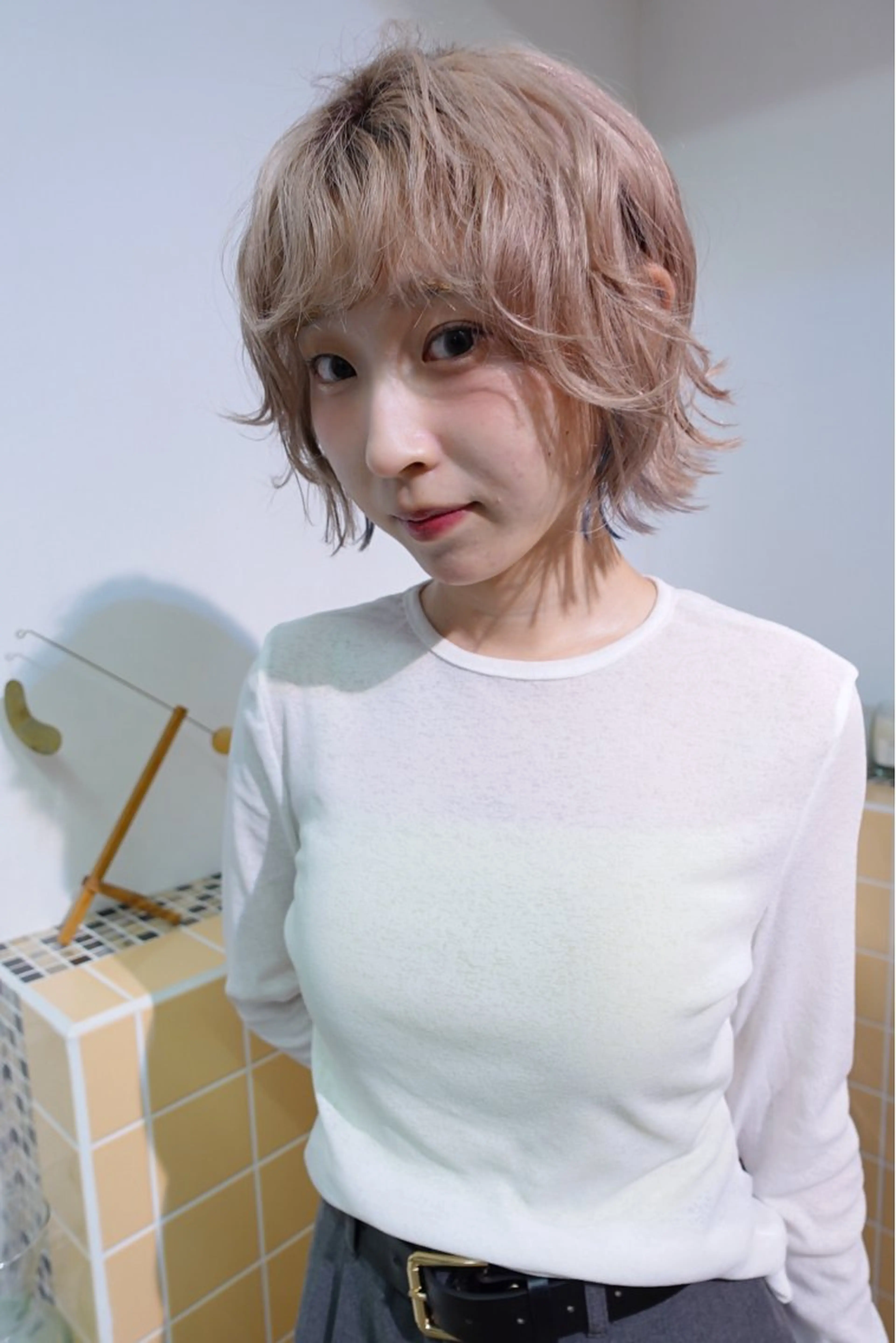 ショート カット sakura🌸 レイヤー/韓国ヘアのヘアスタイル
