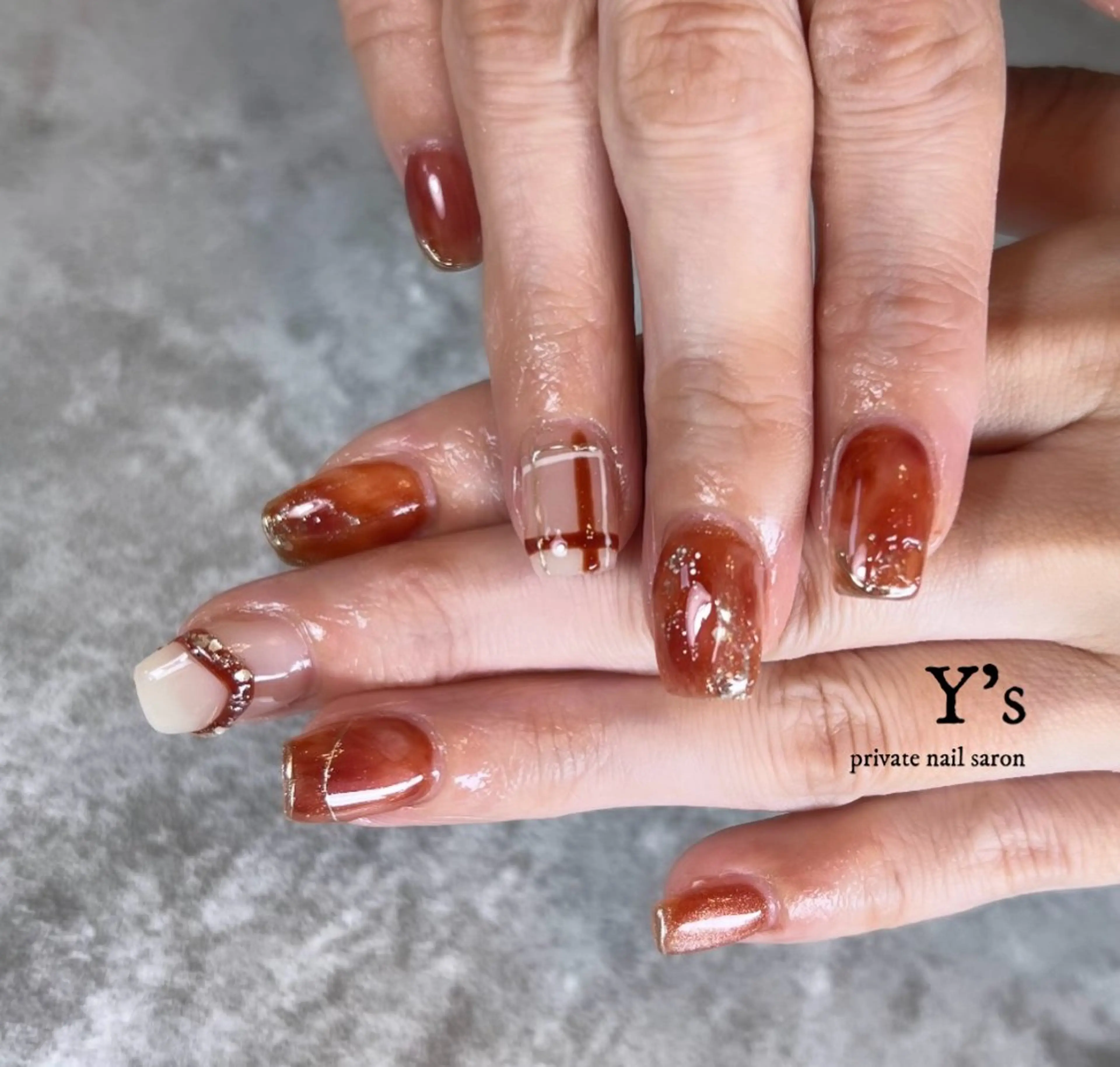 ネイル ハンドネイル Y's nail ˚✧₊YUIのネイルデザイン