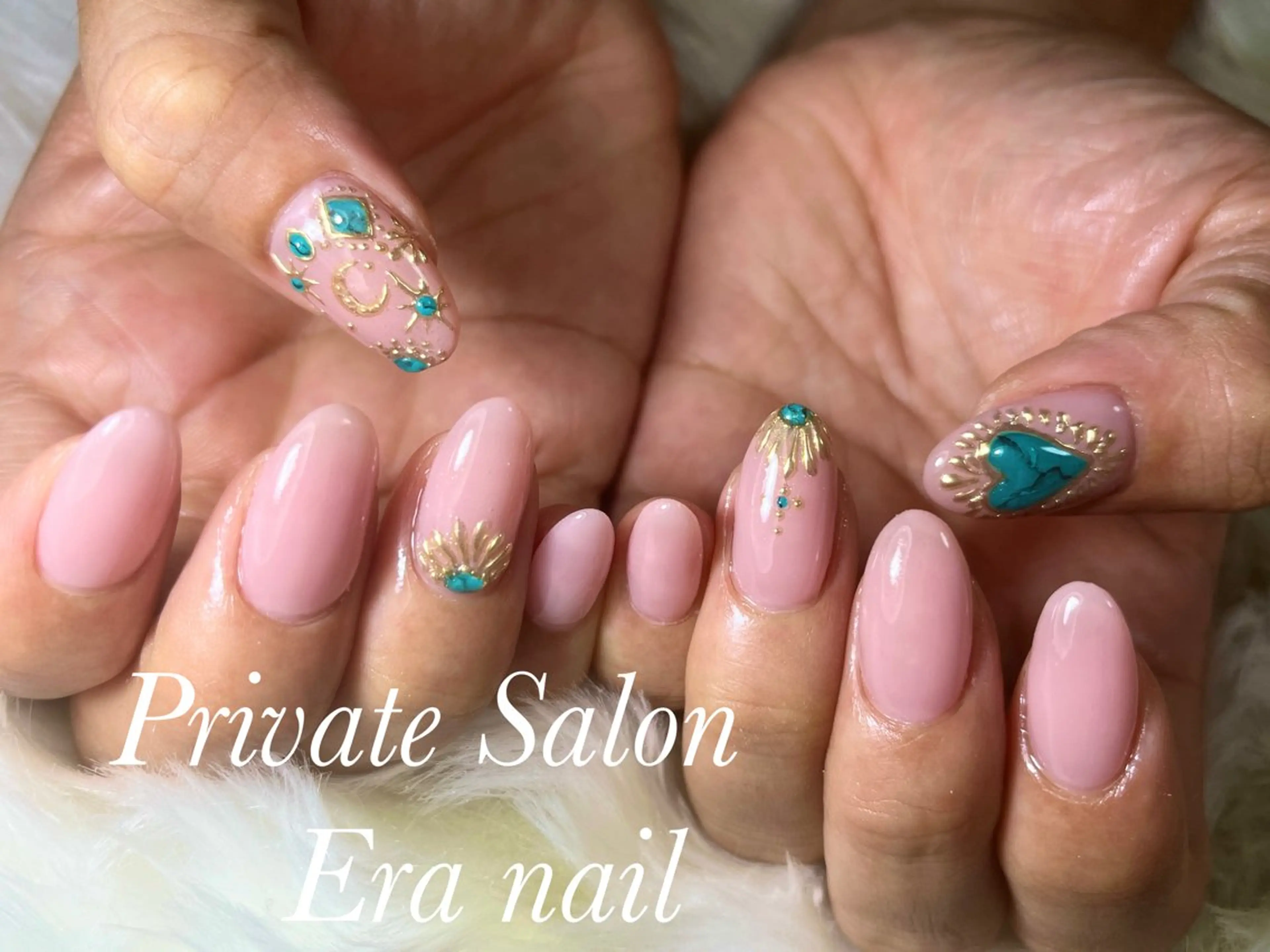 ネイル アートネイル ミラーネイル Era nailのネイルデザイン