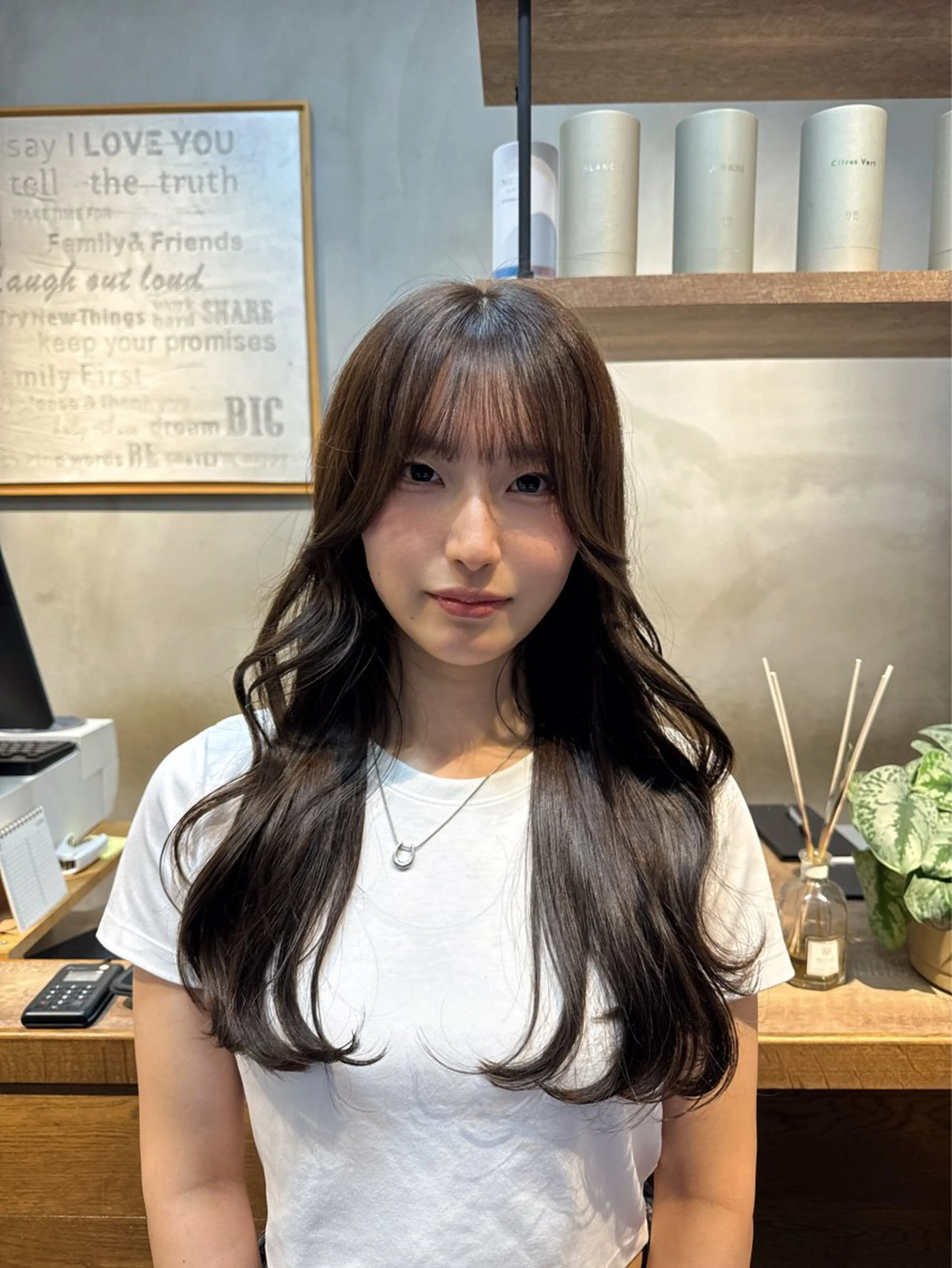 ロング カラー 暖色カラー🤎Red Neo meiのヘアスタイル