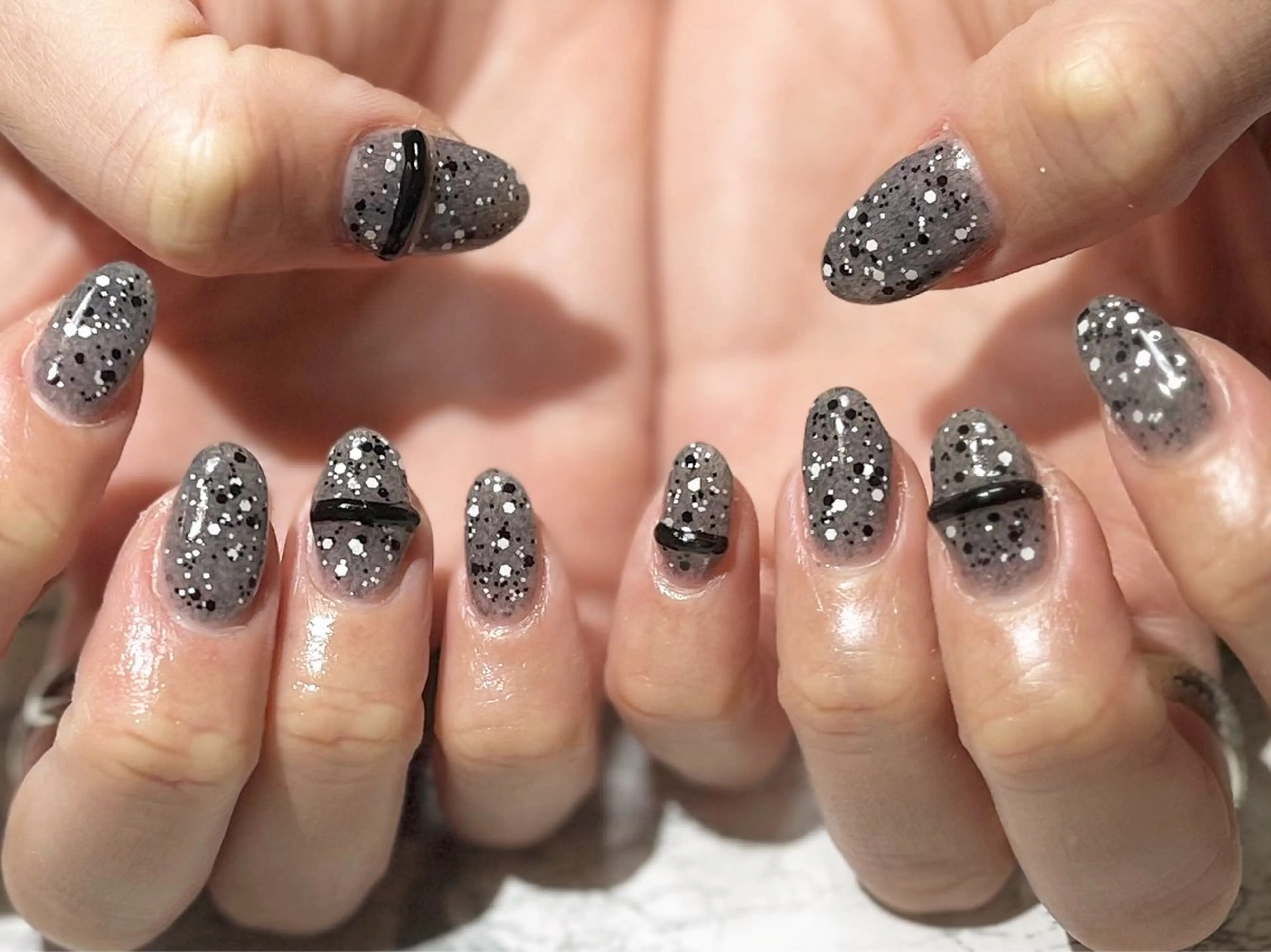 ネイル フットネイル ニュアンスネイル シンプルネイル 冬ネイル ネイル フフラ所属・nail fufla ♡yamane♡のネイルデザイン