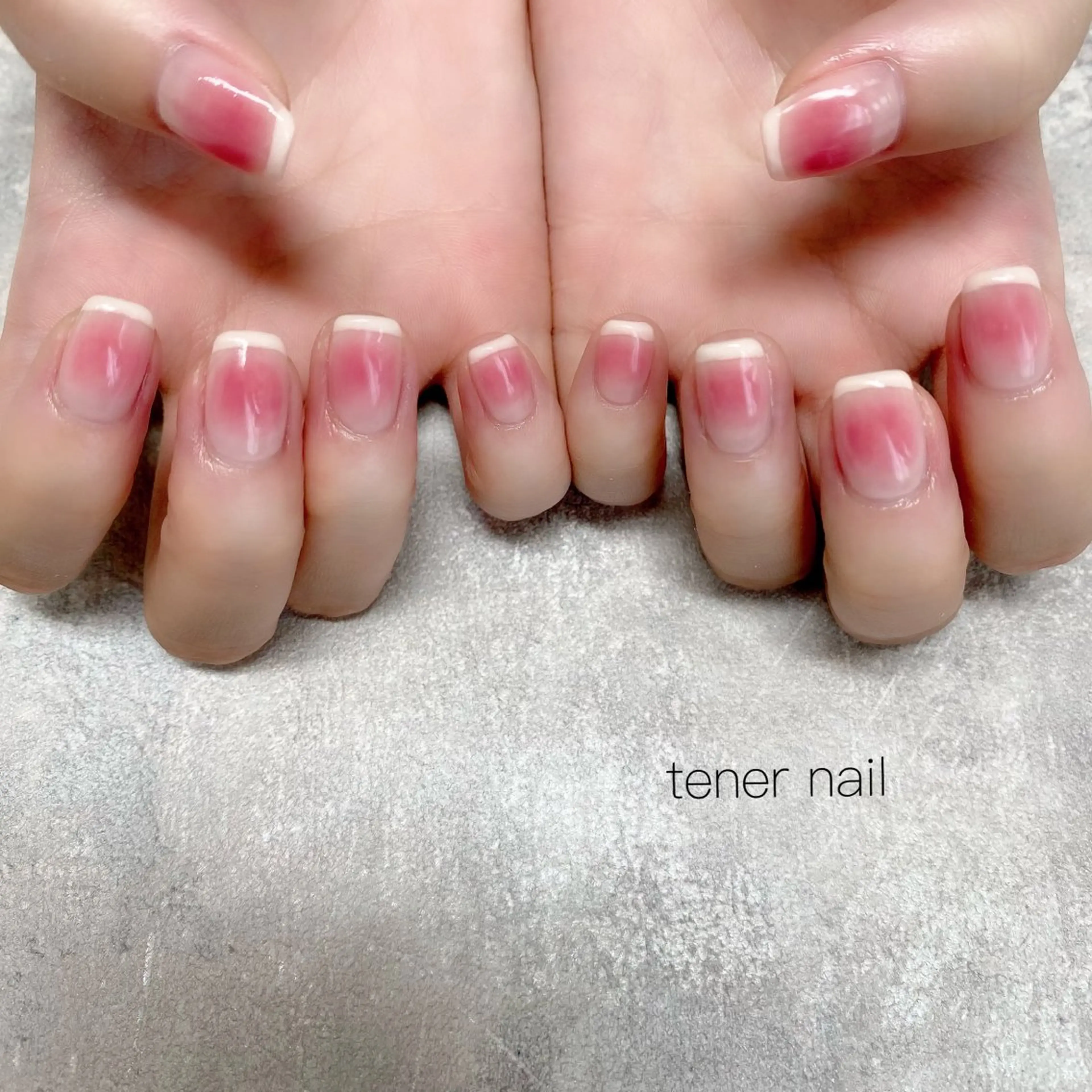 ネイル チークネイル フレンチネイル ハンドネイル tener  nail  テネルネイル所属・テネルネイル tener nailのネイルデザイン