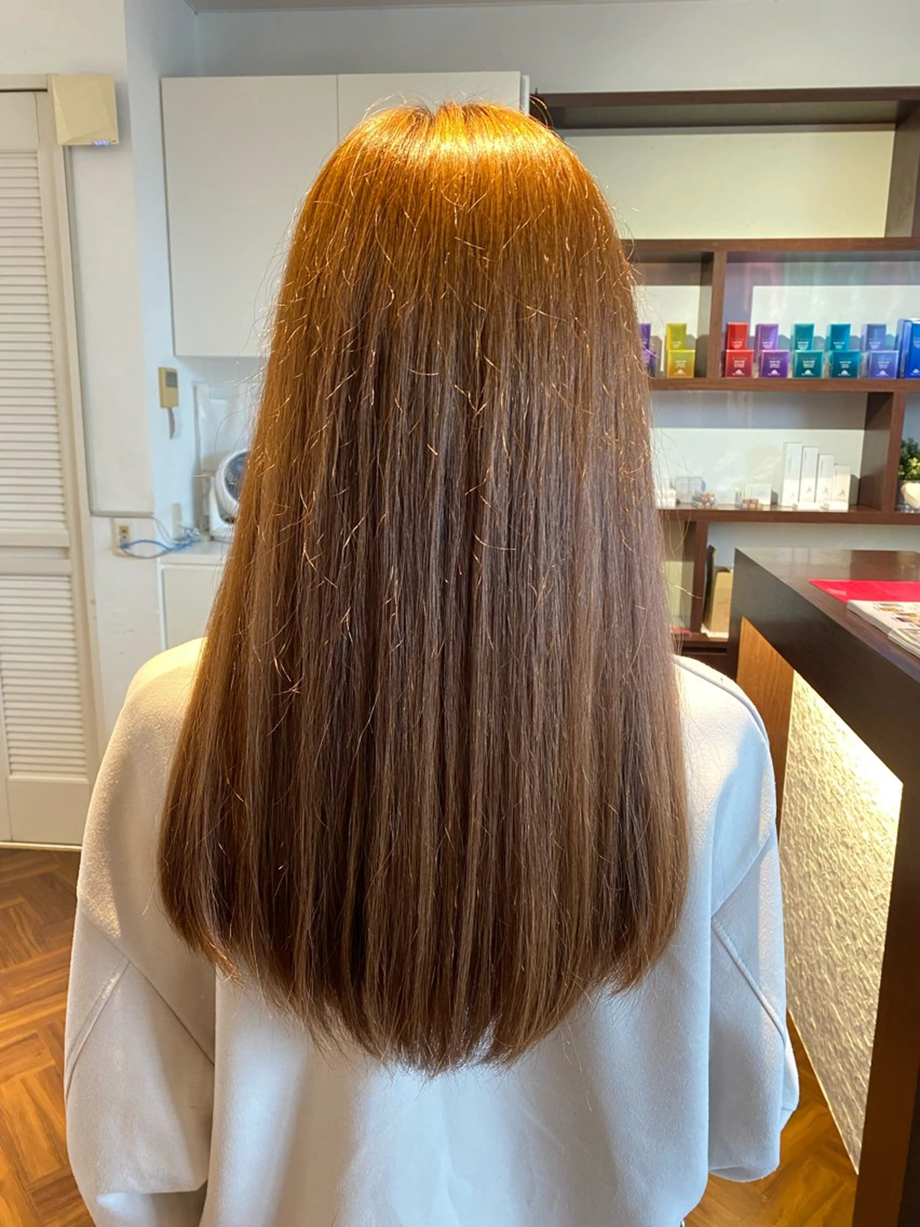 ロング カット 富樫 摩耶のヘアスタイル