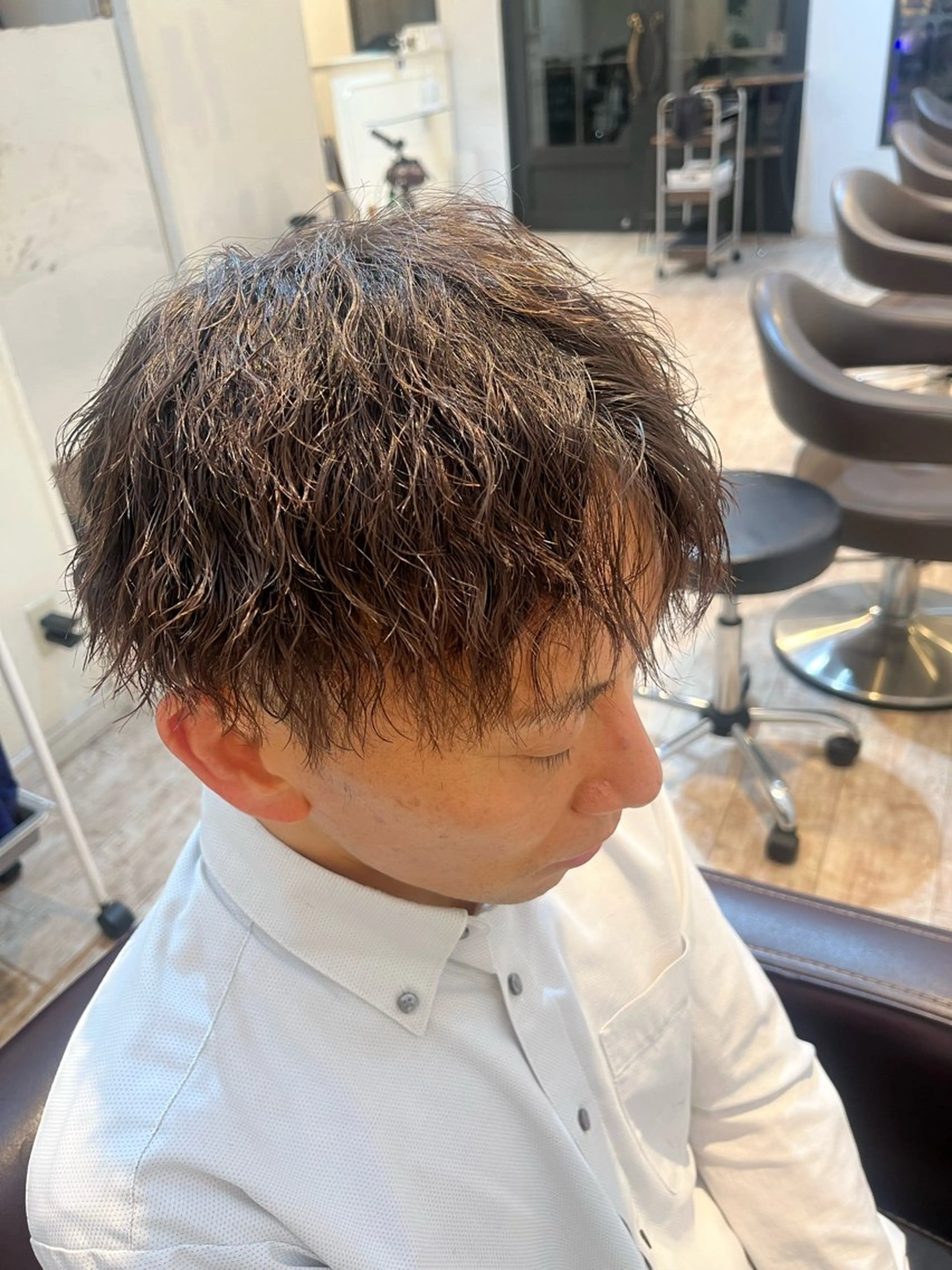 メンズ アロハ　自由が丘所属・メンズカット 募集中✨まゆのヘアスタイル