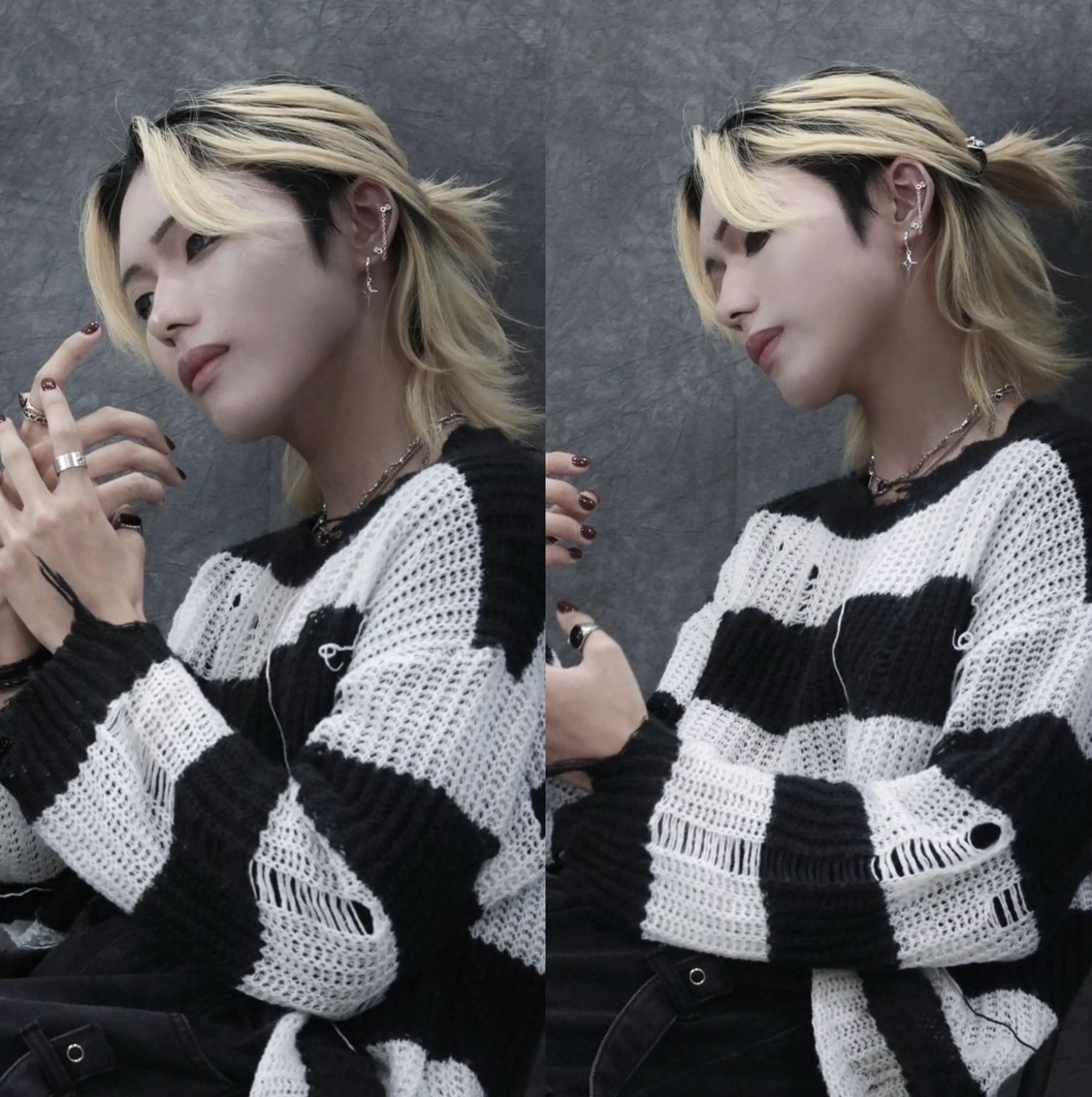 セミロング メンズ カット ヘアカラー RACCOON.TOKYO 渋谷店所属・メンズカット特化🐺 ウルフ[店長]置塩祥のヘアスタイル