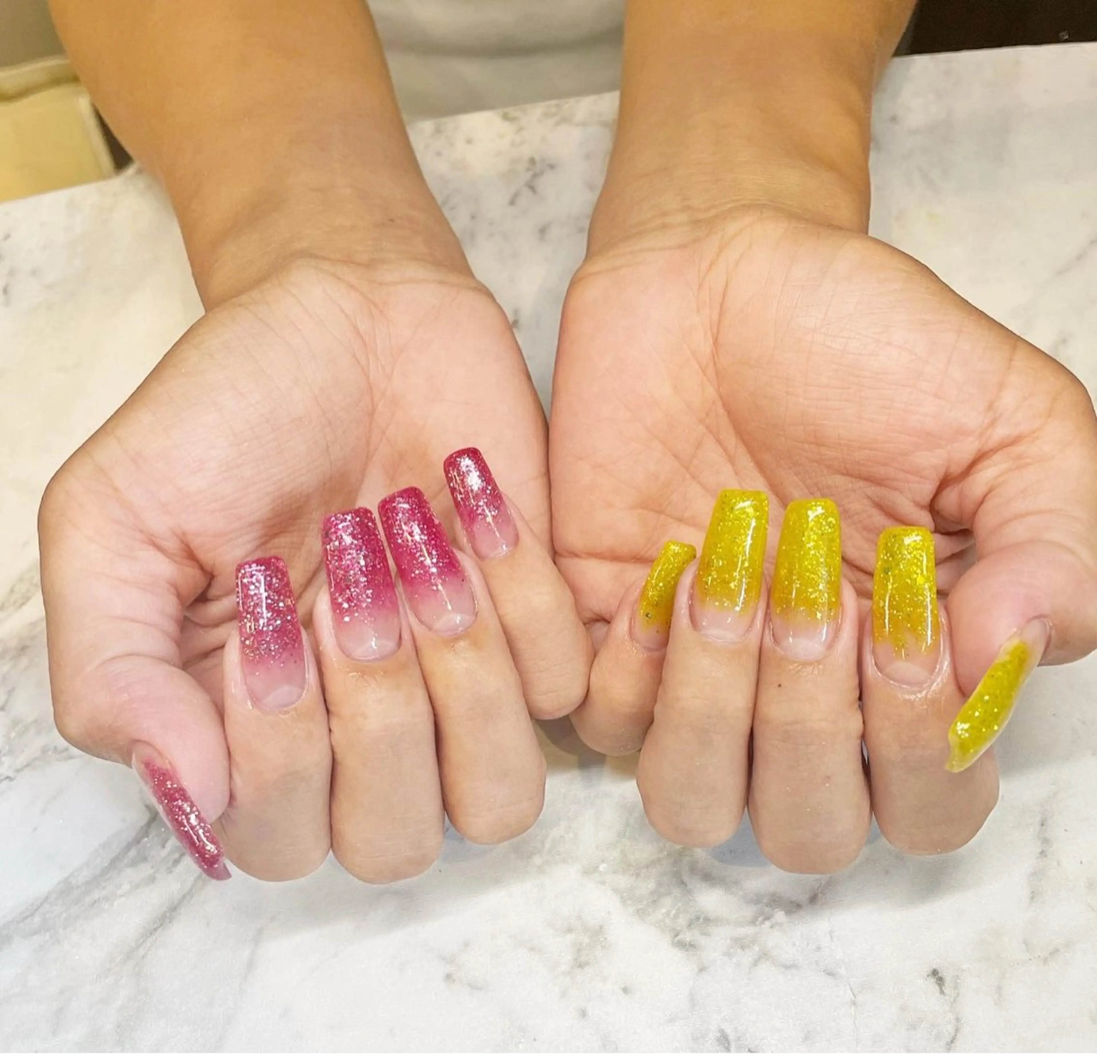 ワンカラーorラメグラデーション✨の写真