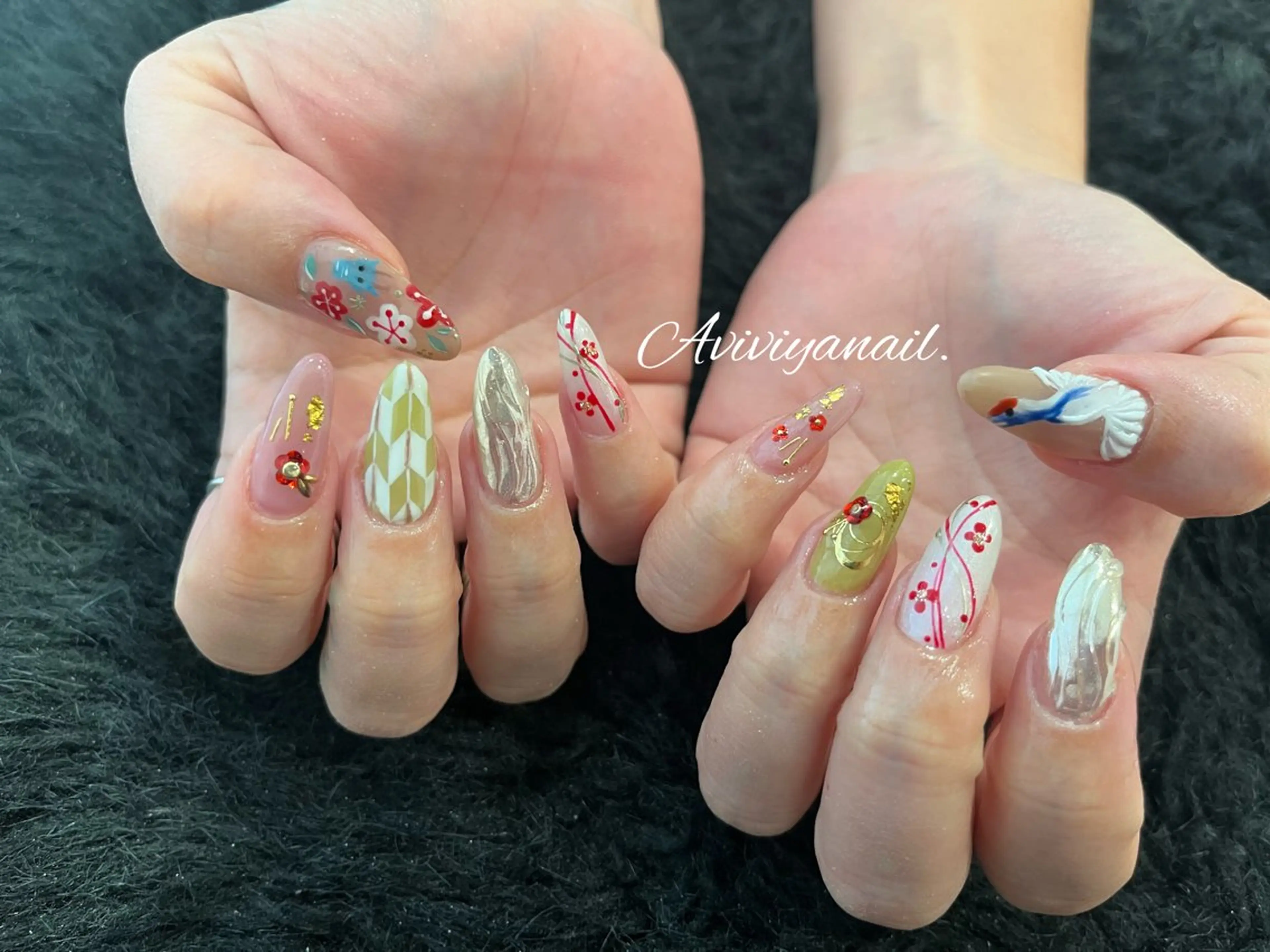 ネイル AviviyaNail所属・kubo ayaのネイルデザイン