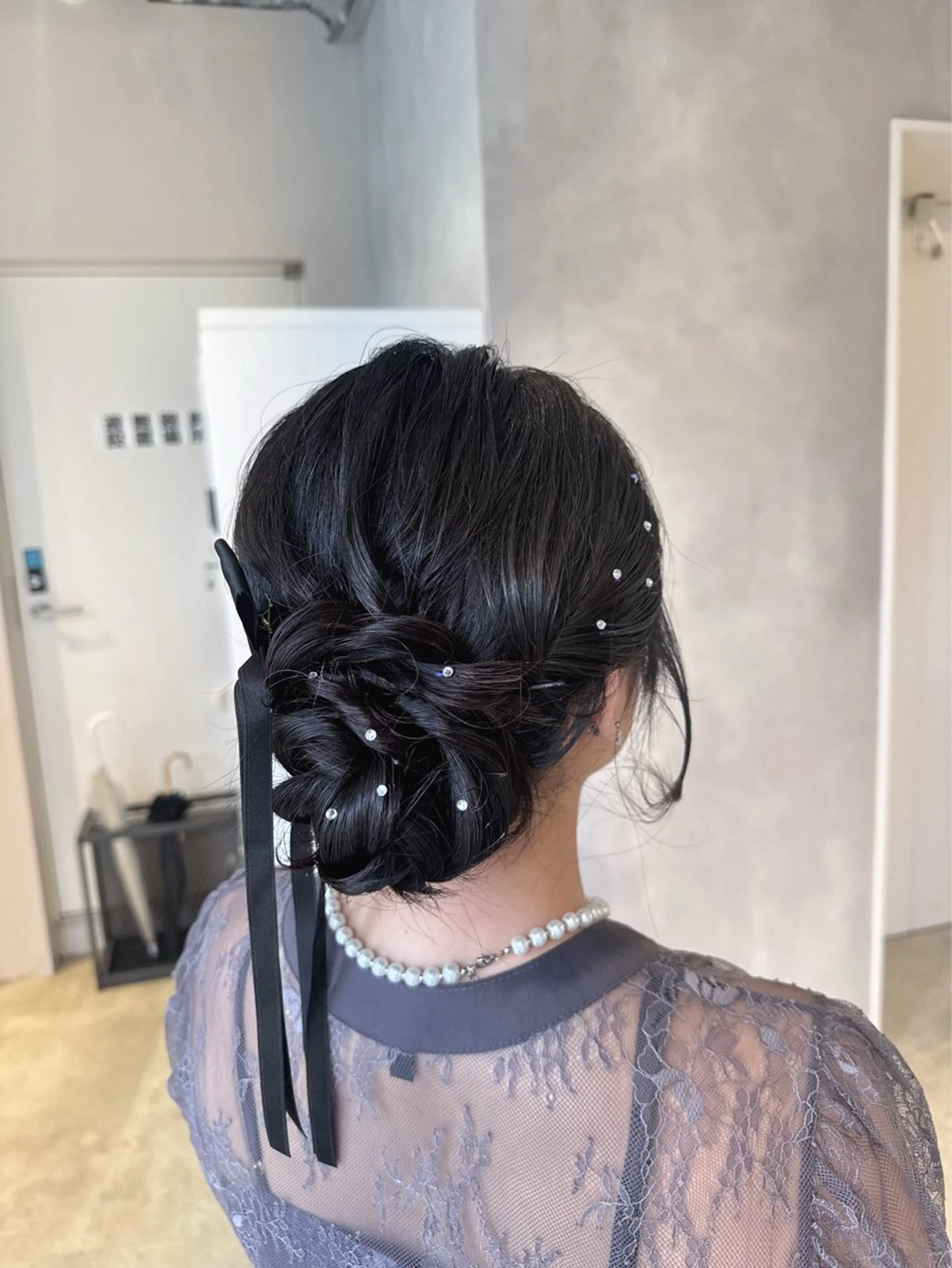 ヘアアレンジ 透明感カラー✨艶髪 制作🌱山根あゆみのヘアスタイル