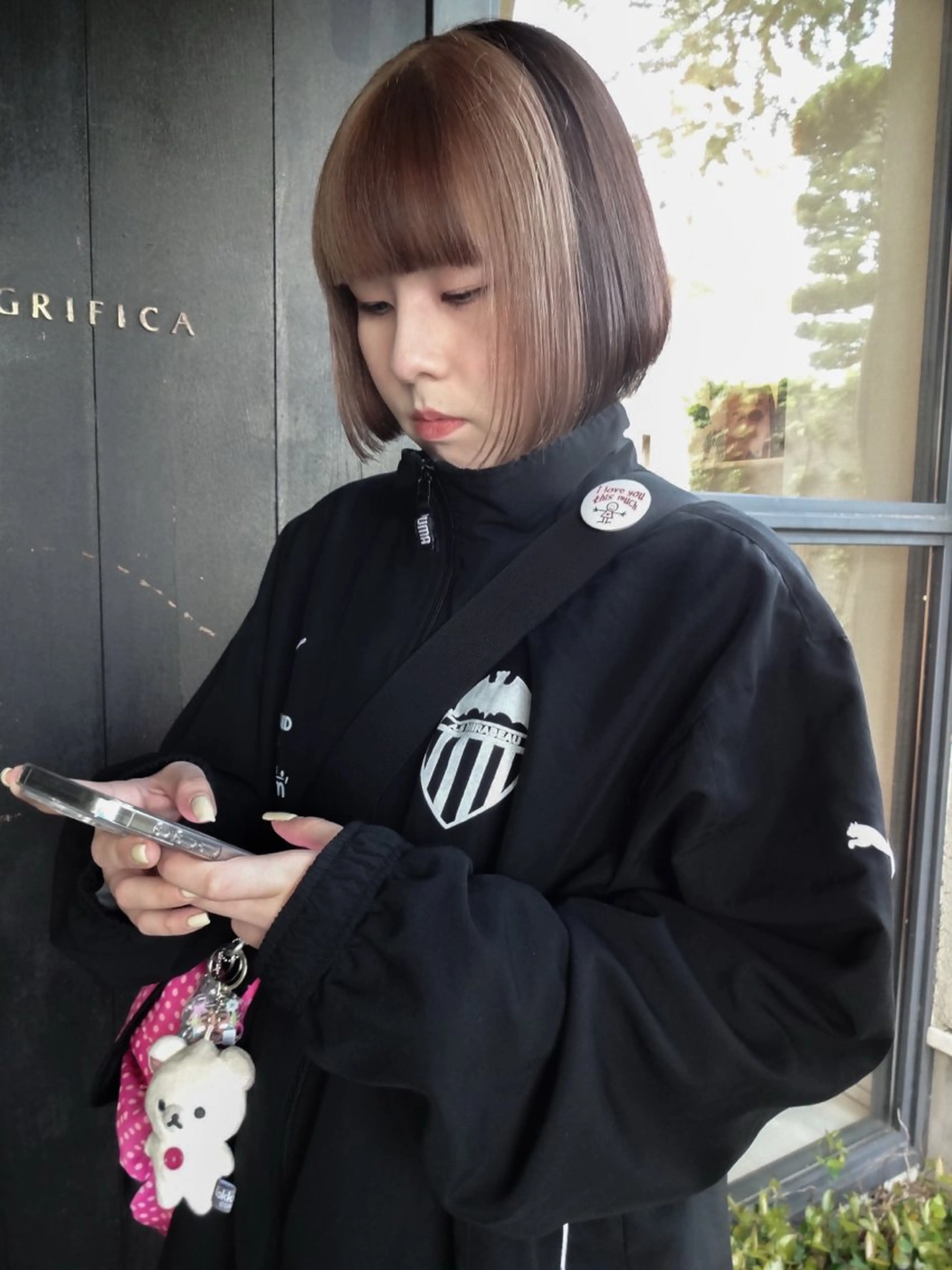 ショート カラー 太田 妃香/岡崎美容室のヘアスタイル