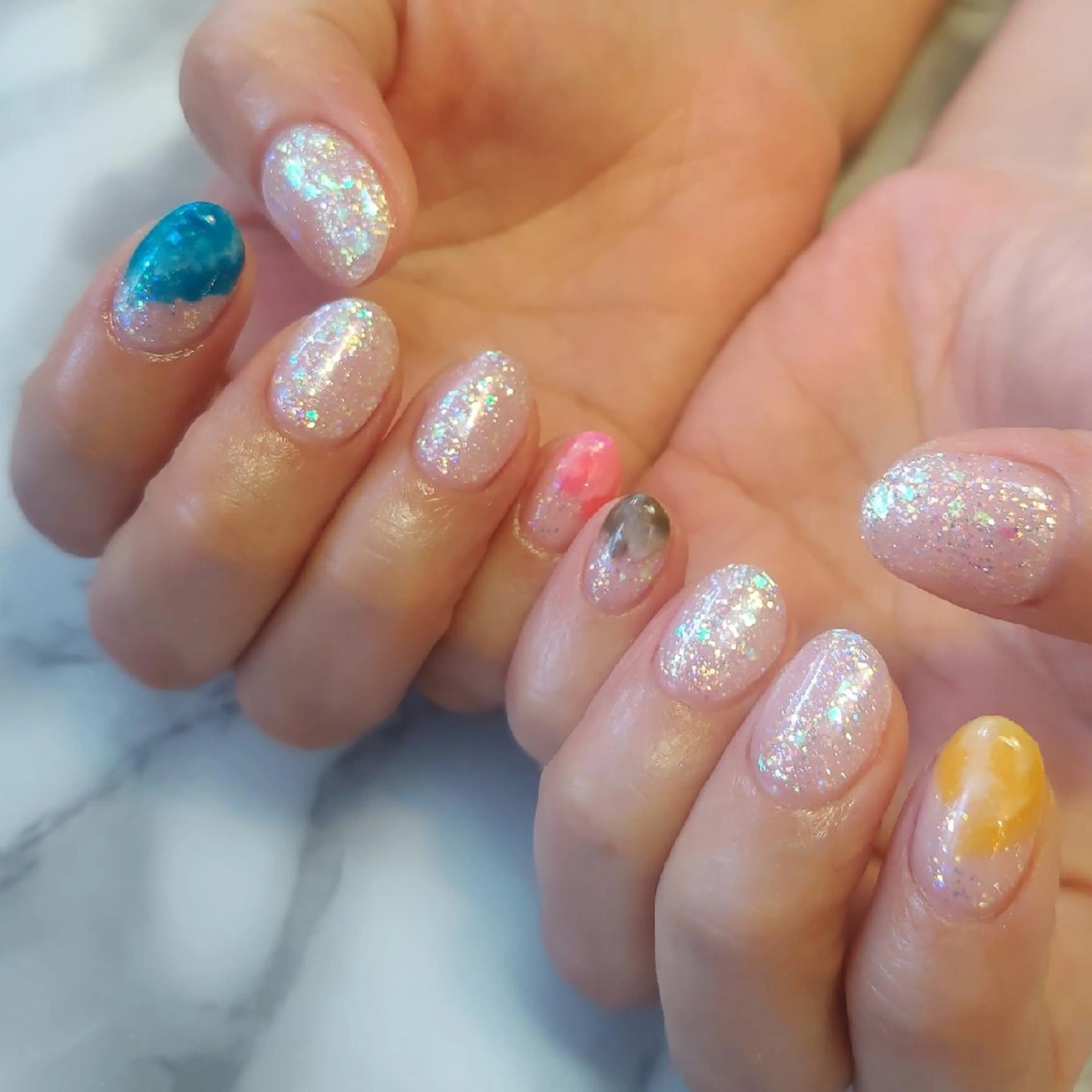 ネイル ジェヌインネイル 河内のネイルデザイン