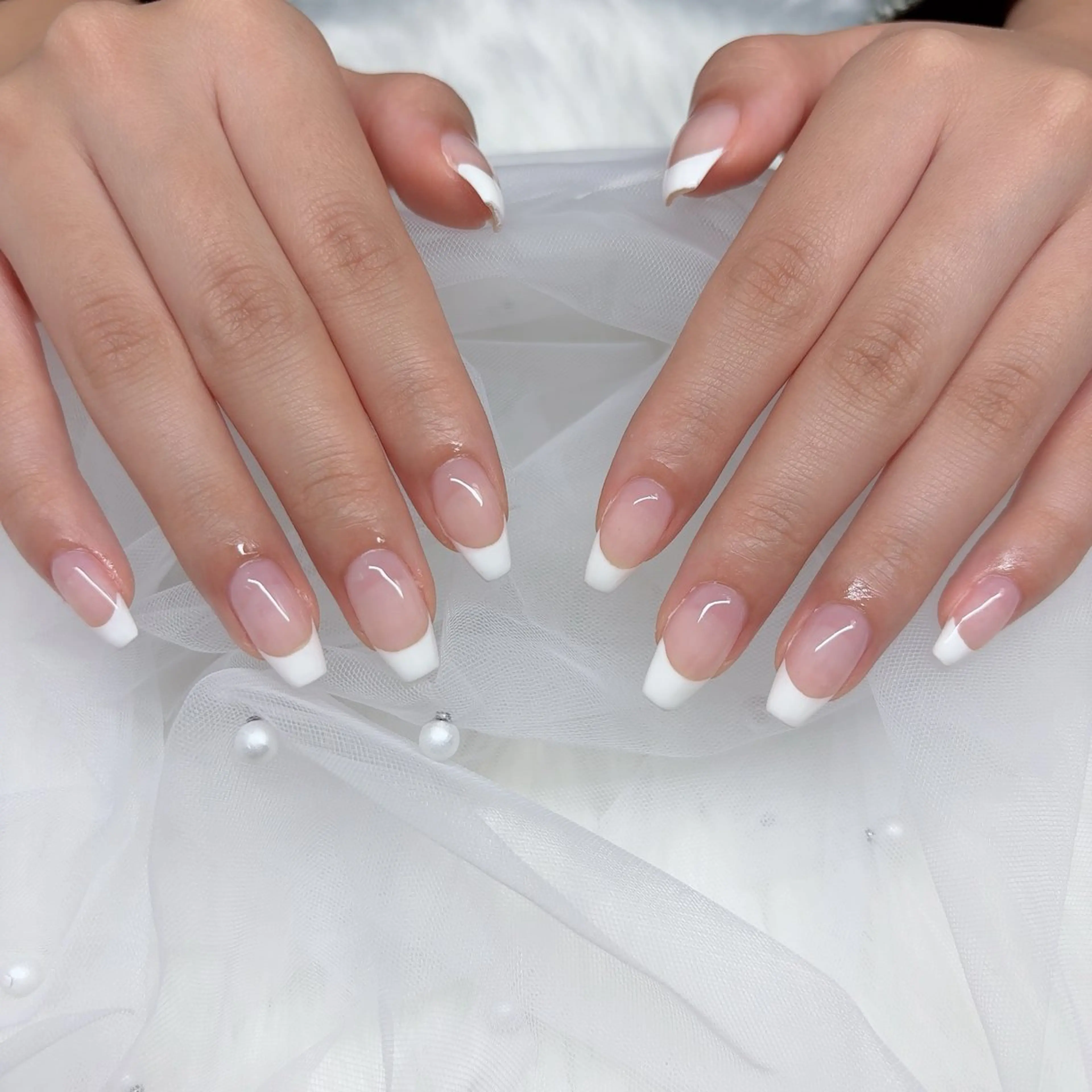 【モニター価格】オフ込み⭐︎フレンチネイル¥5300の写真