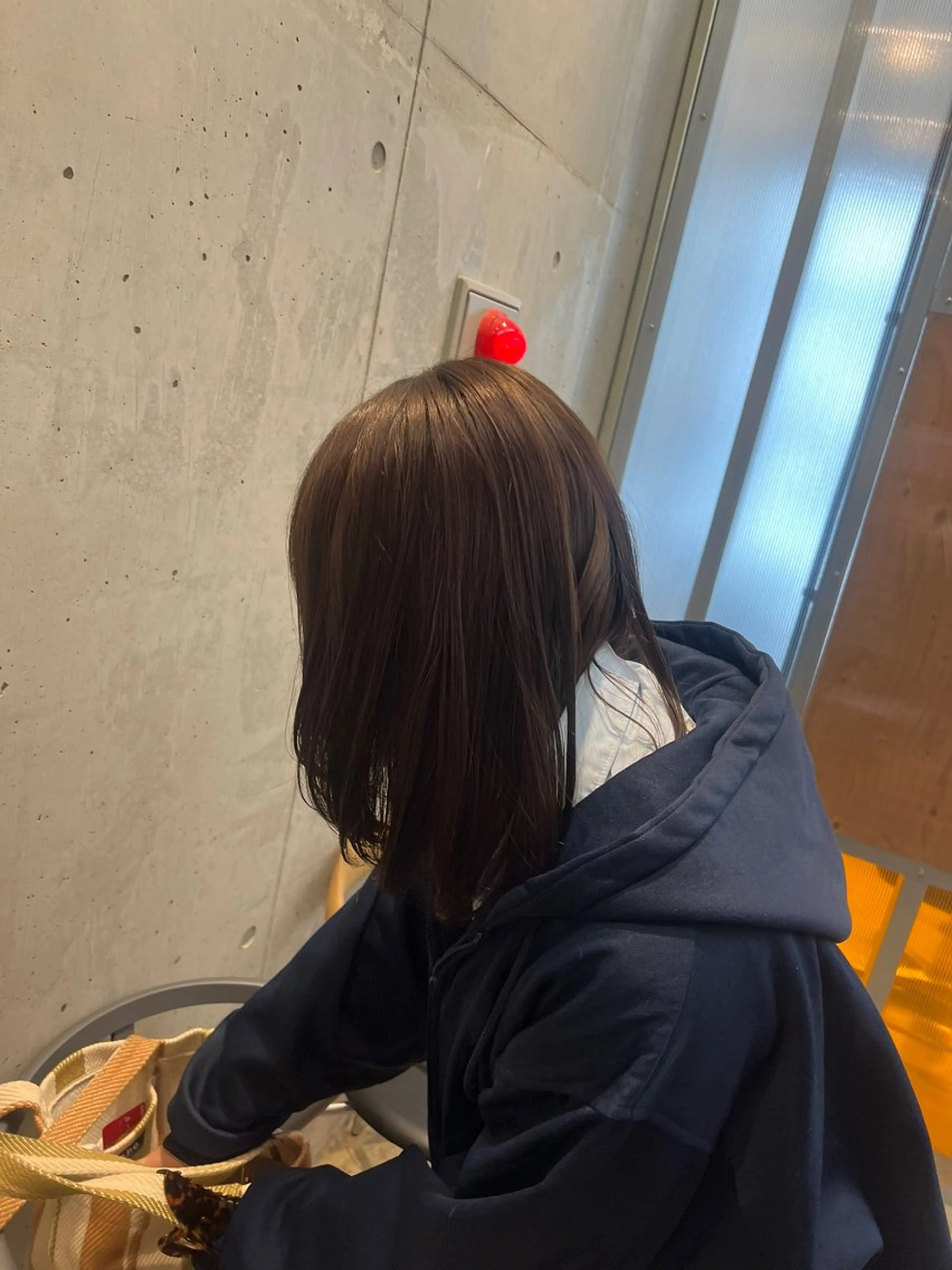 ミディアム ヘアカラー トリートメント honen RUKAのヘアスタイル