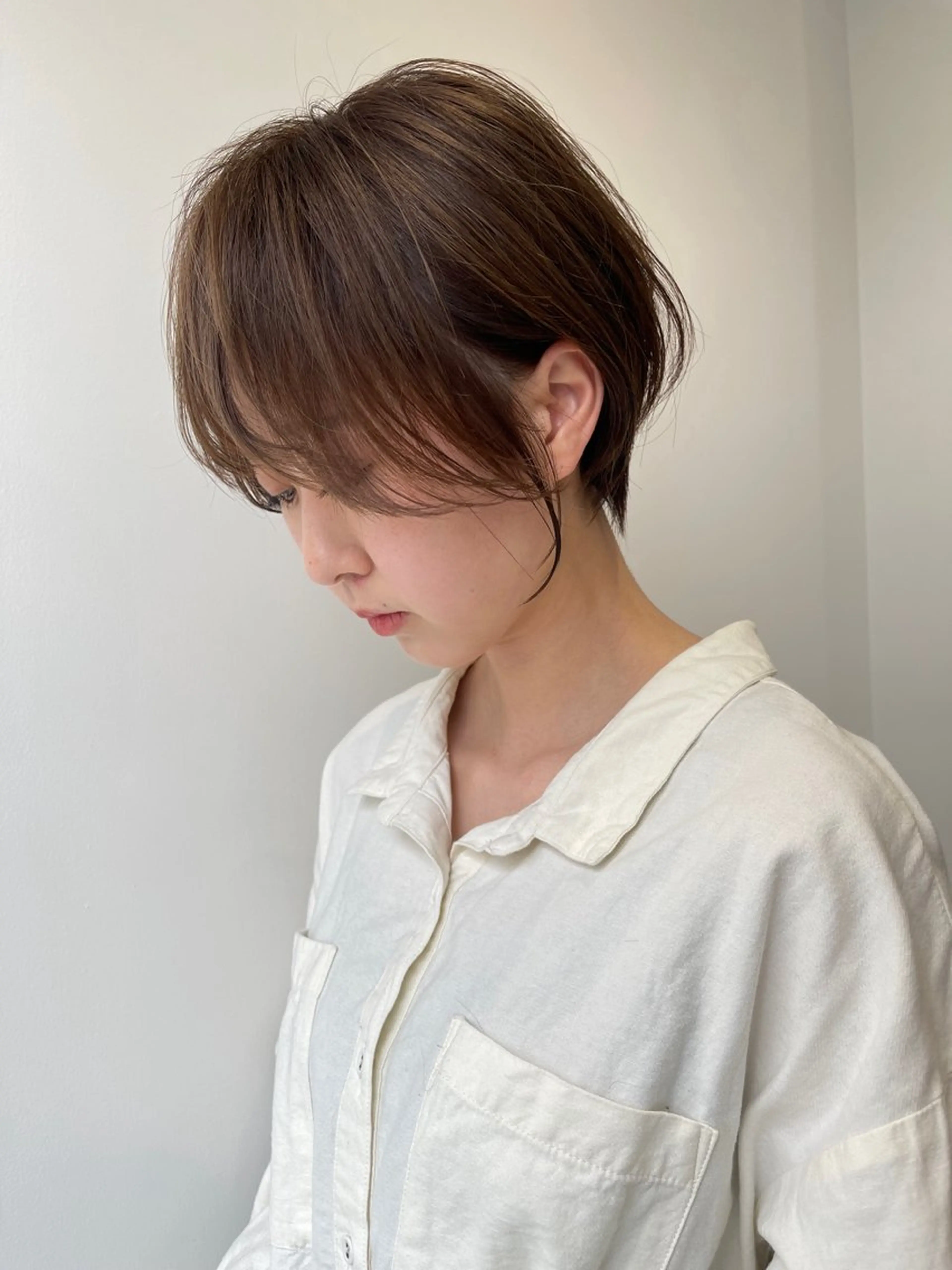 新規様限定✨️ブリーチ無しワンカラー+髪質改善トリートメントの写真