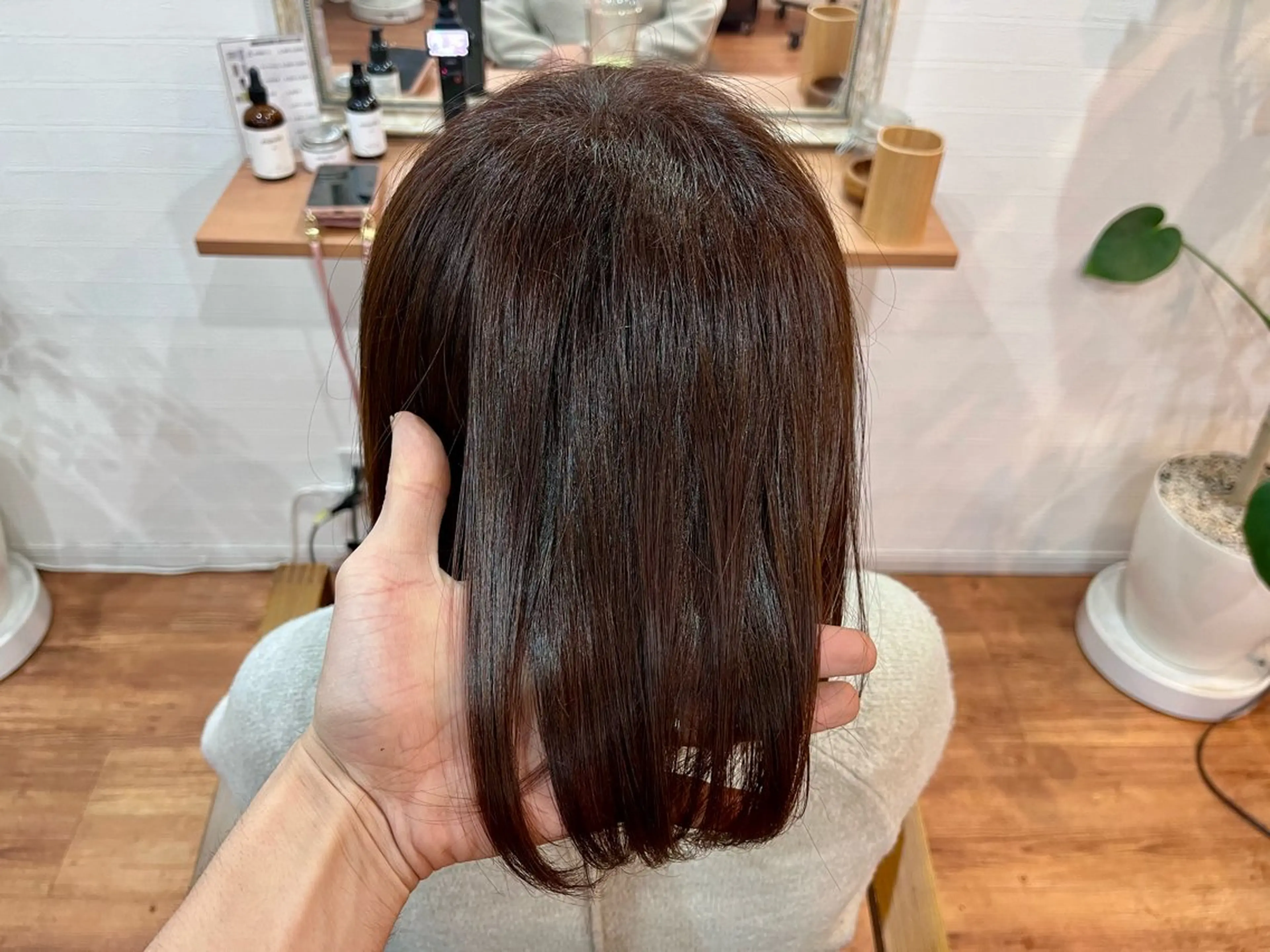 カラー safe beau所属・渡邉 佑典のヘアスタイル