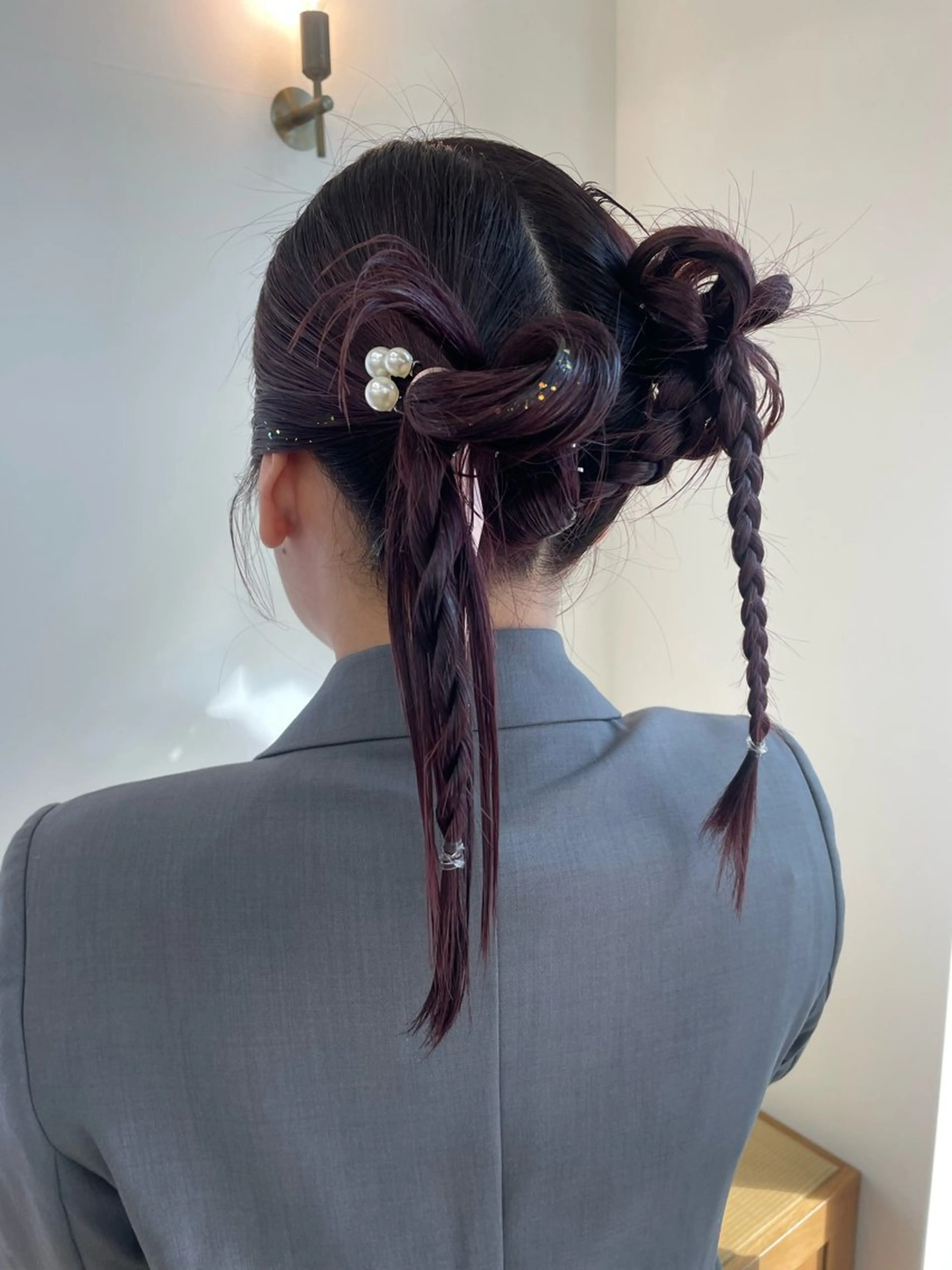 ミディアム ヘアセット muku所属・ボブ/パーマ /muku サリのヘアスタイル