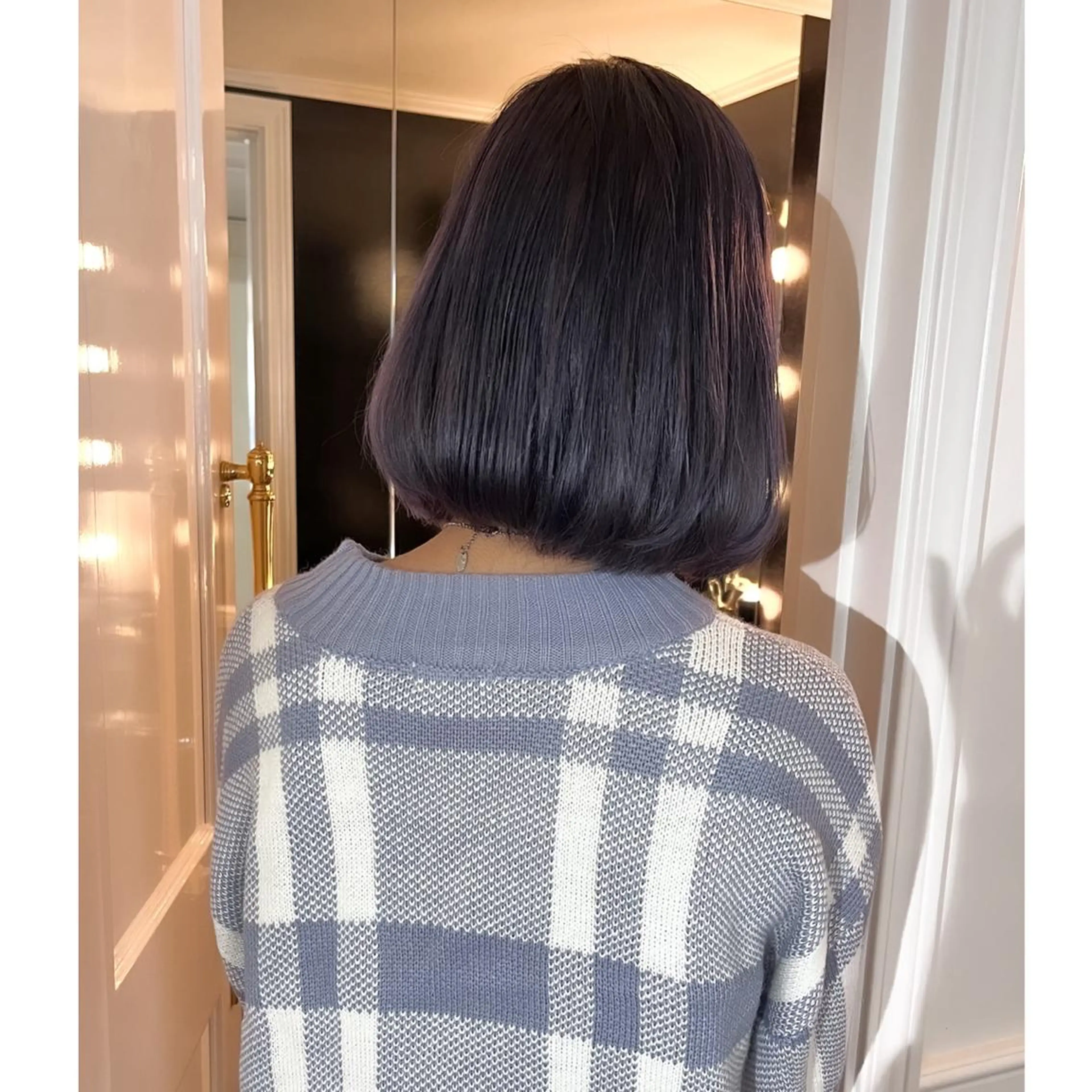 ミディアム カラー ブリーチ ヘアカラー LOTTA CUCCI所属・miyu /トレンド カラー×艶髪のヘアスタイル