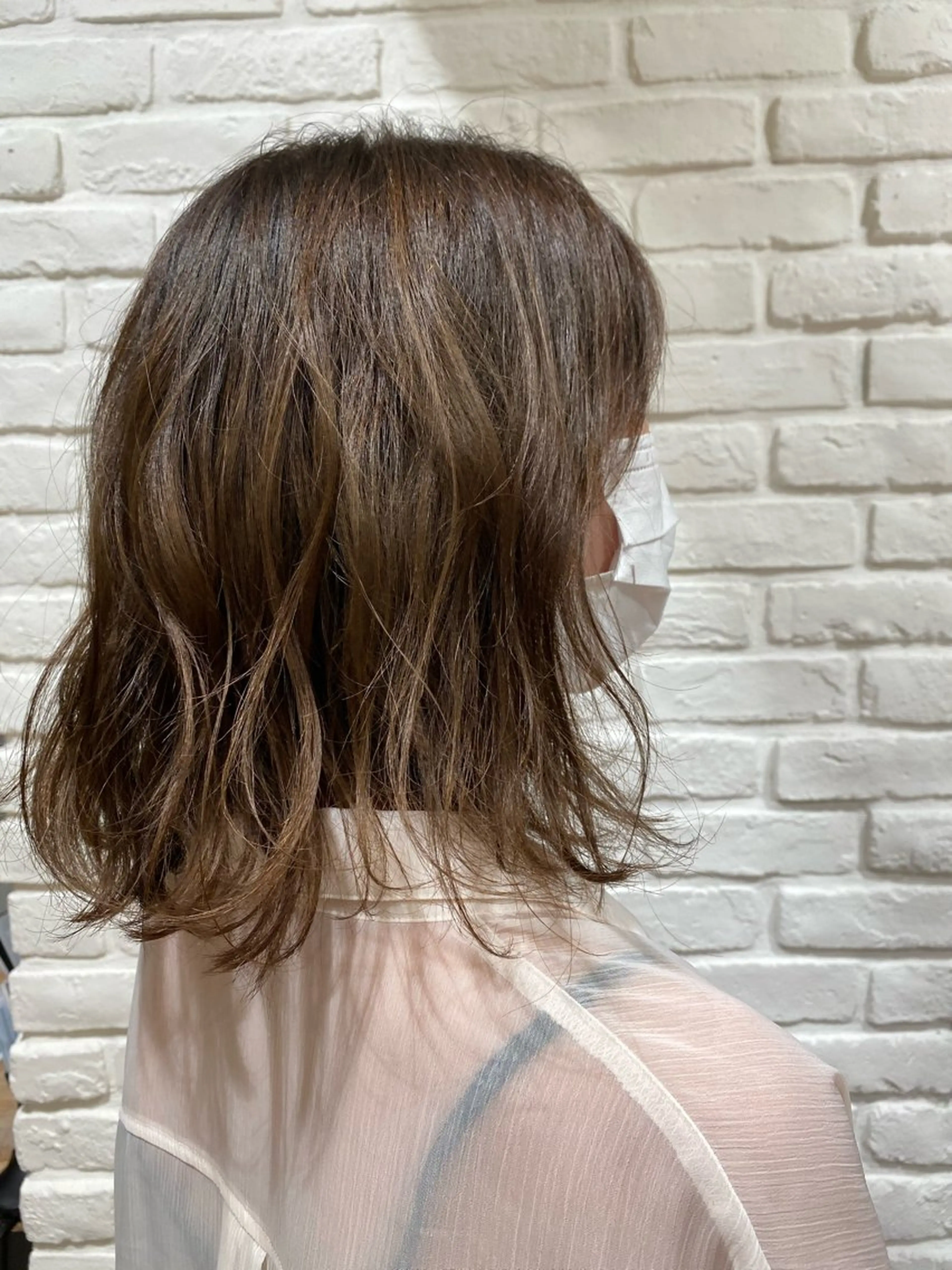 ミディアム TRUST所属・望月 琉那のヘアスタイル