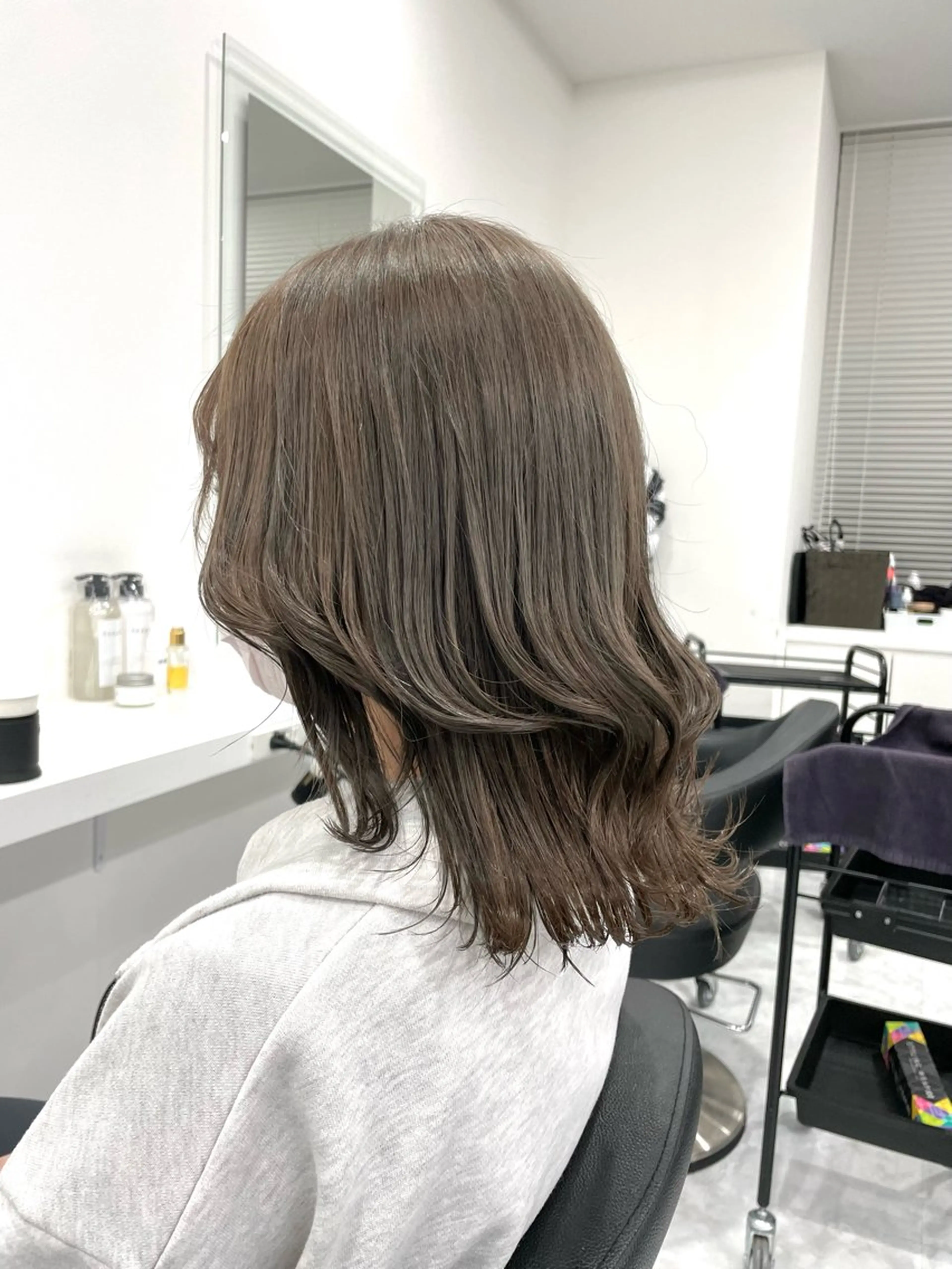 ミディアム 💍大人デザイン /ハイトーン♡リクトのヘアスタイル