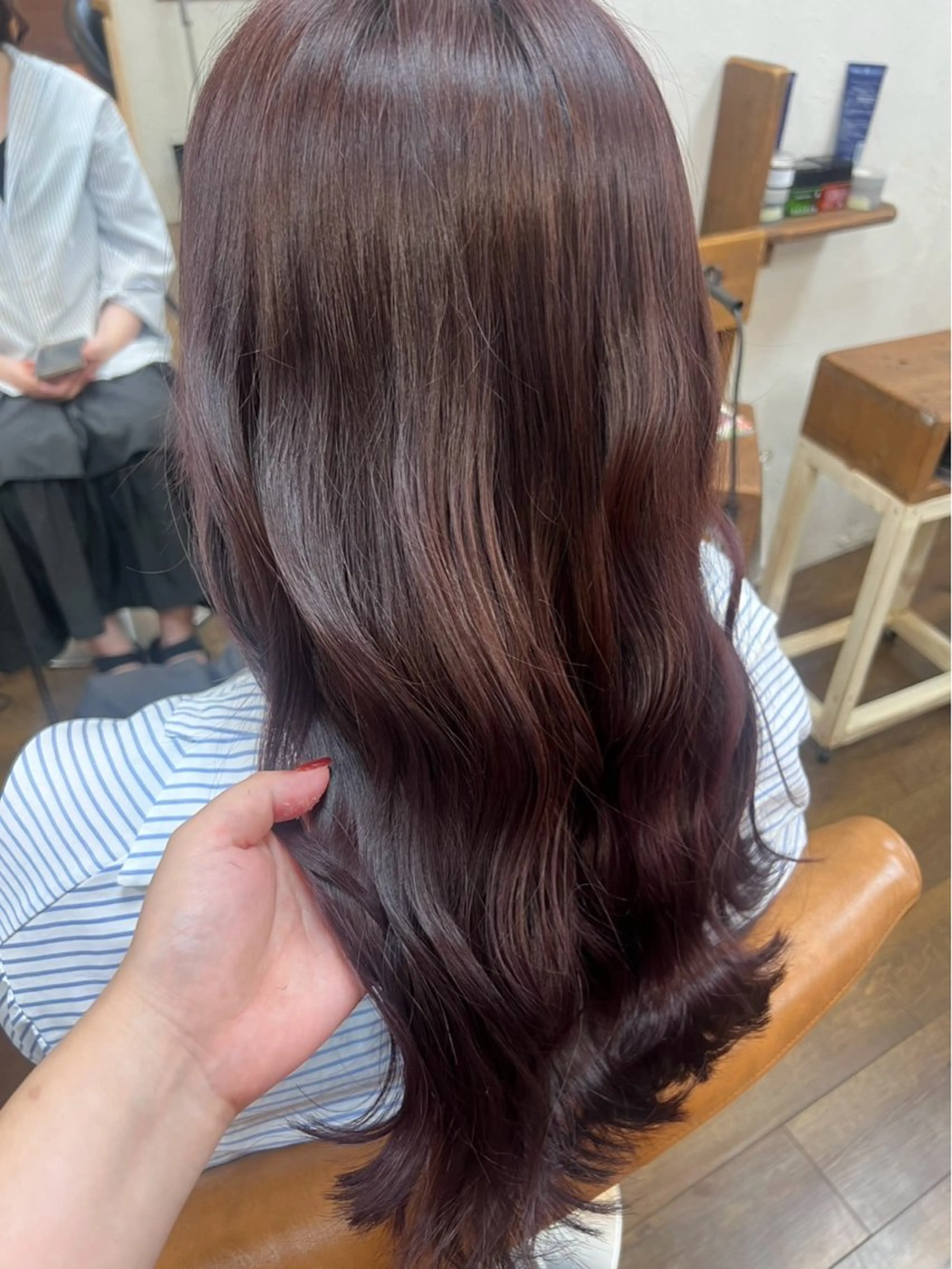 カラー ブラウンカラー ピンクカラー 三宅/透明感 カラー✨のヘアスタイル