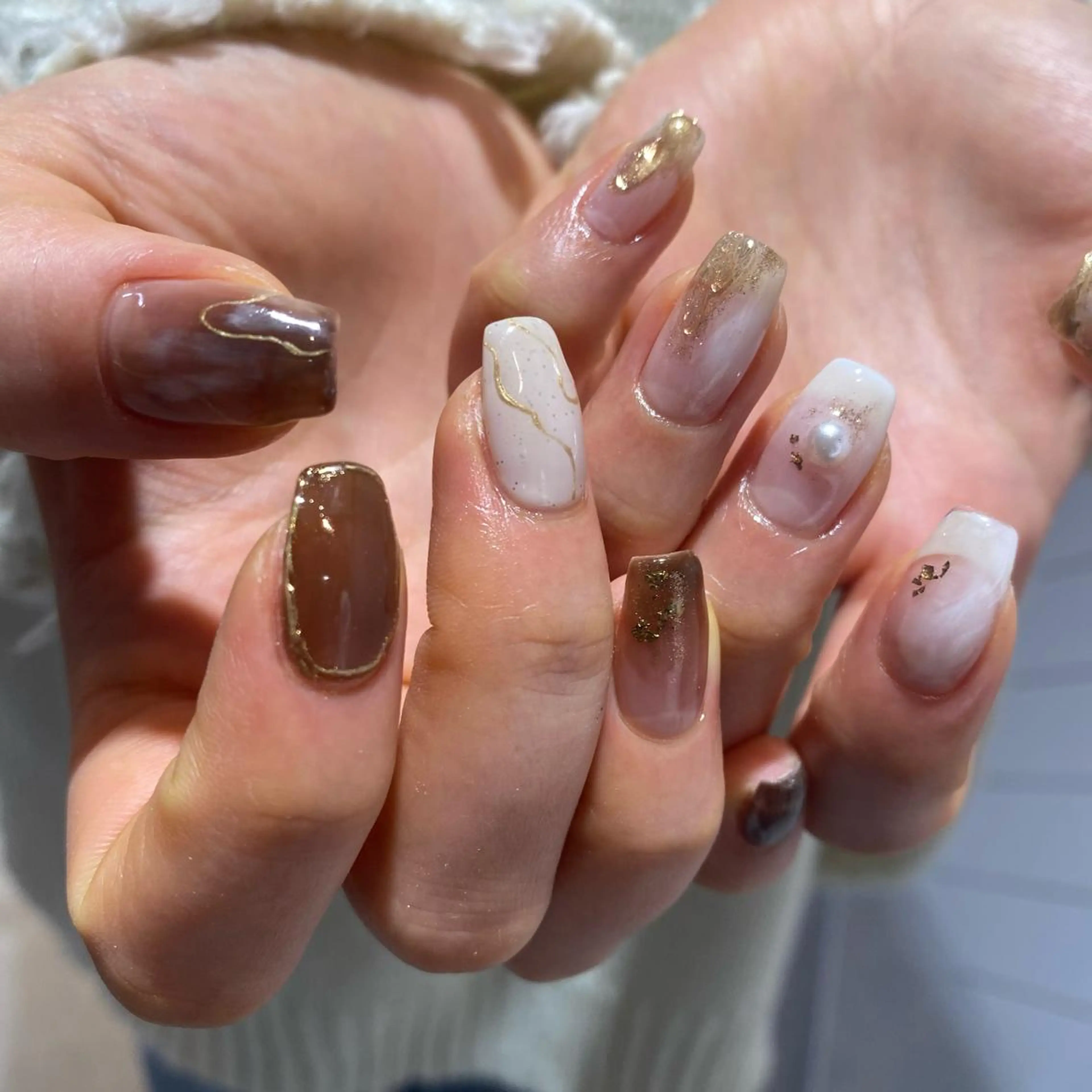 ネイル Trico Antique所属・岩本 杏のネイルデザイン