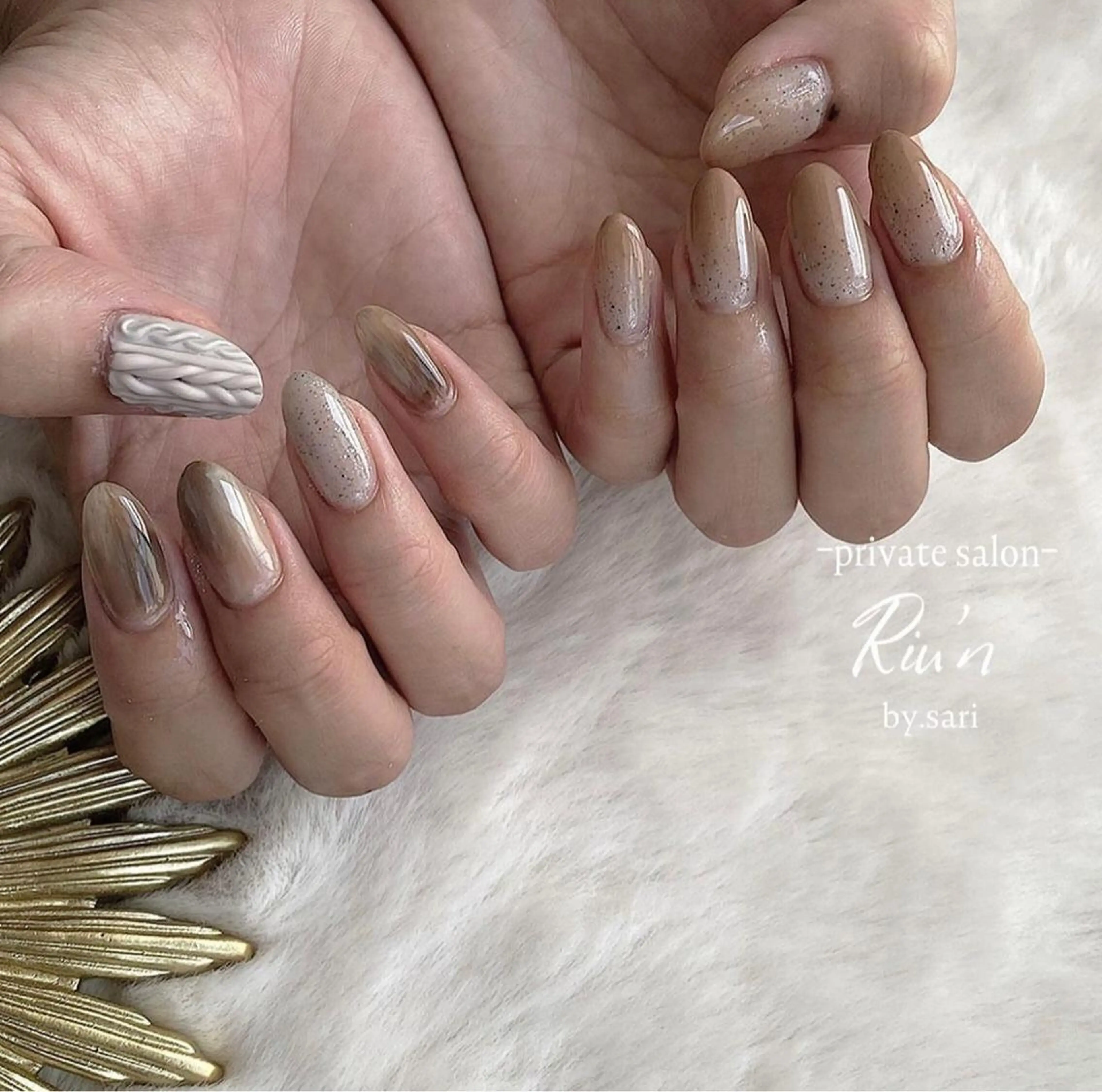 ネイル ハンドネイル Riu*n -private-のネイルデザイン