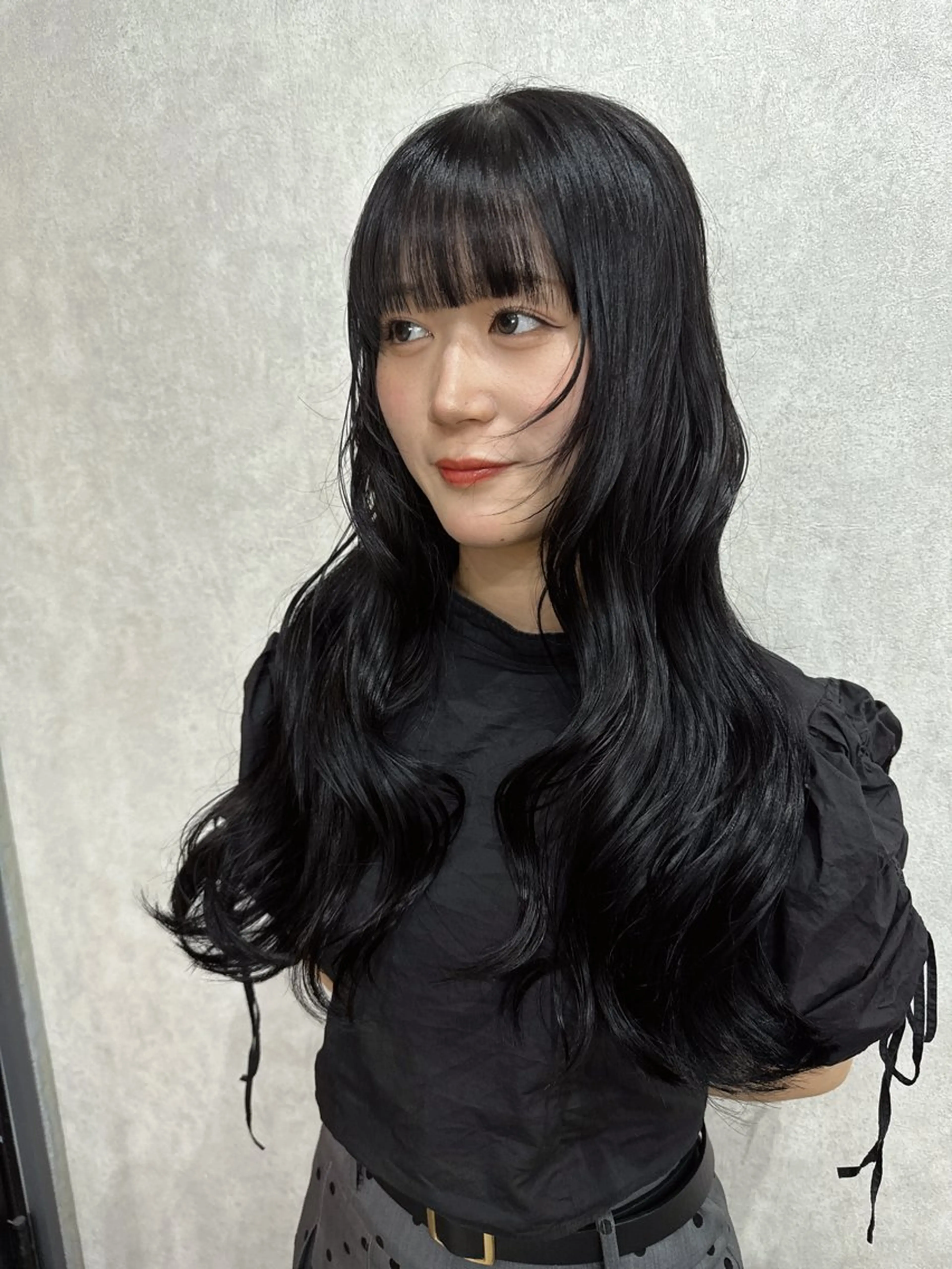 ロング カラー レイヤーカット AIRI layer cut hairのヘアスタイル