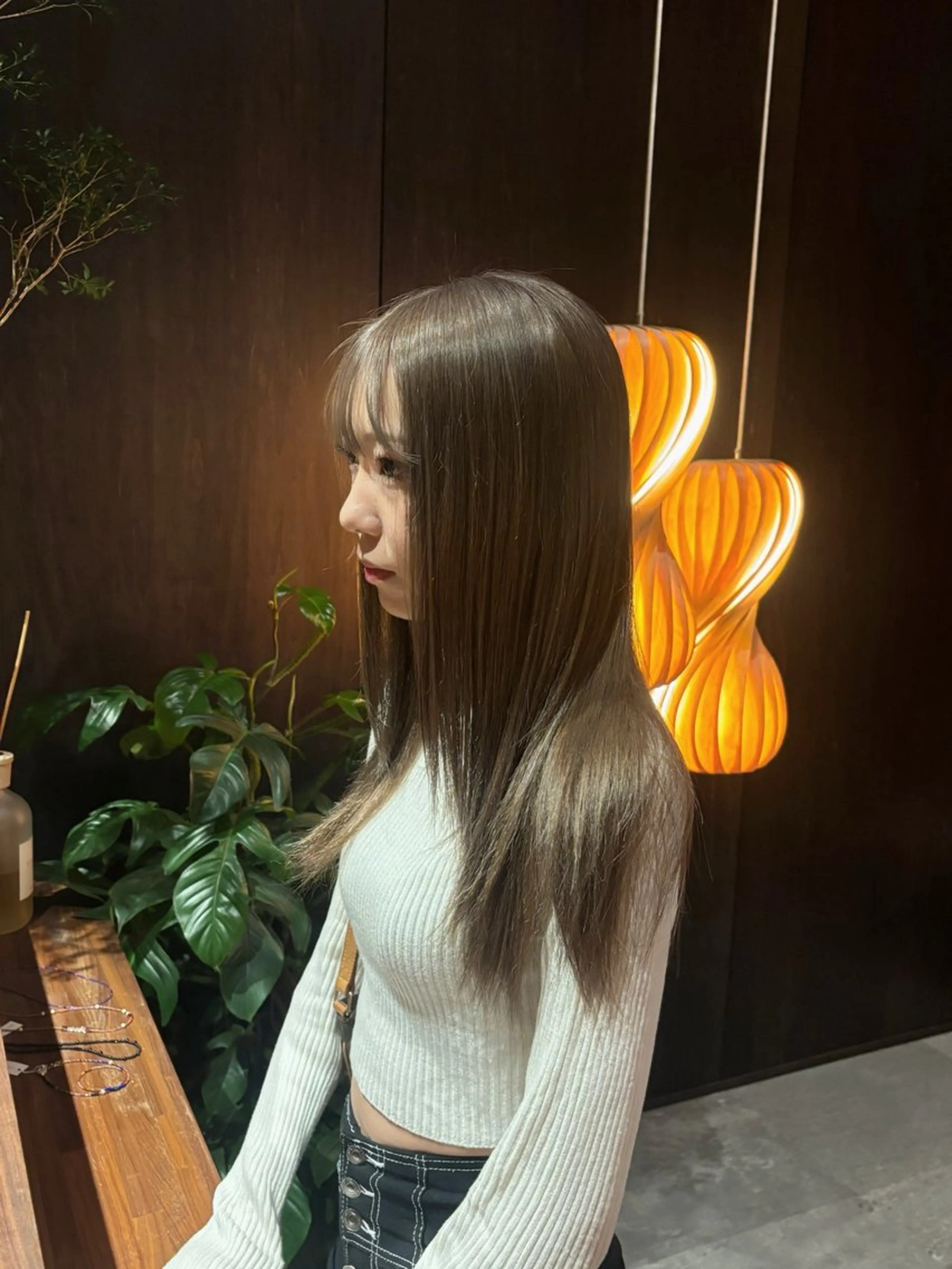 ロング カラー カット ヘアカラー YMENE所属・柏葉 南斗のヘアスタイル