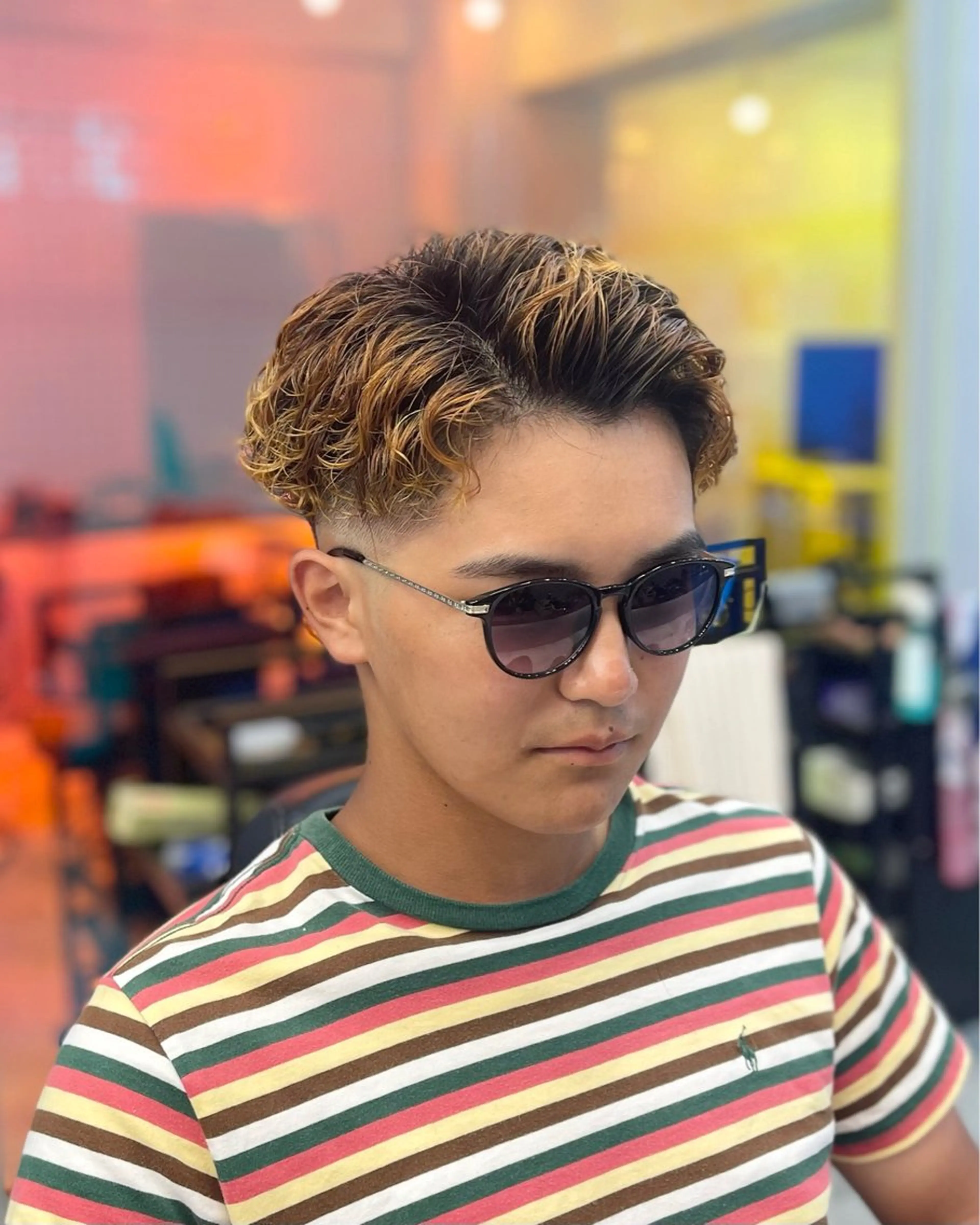 『安心』【ラルフカール】パーマ＋お似合いWax【メンズ特集】の写真