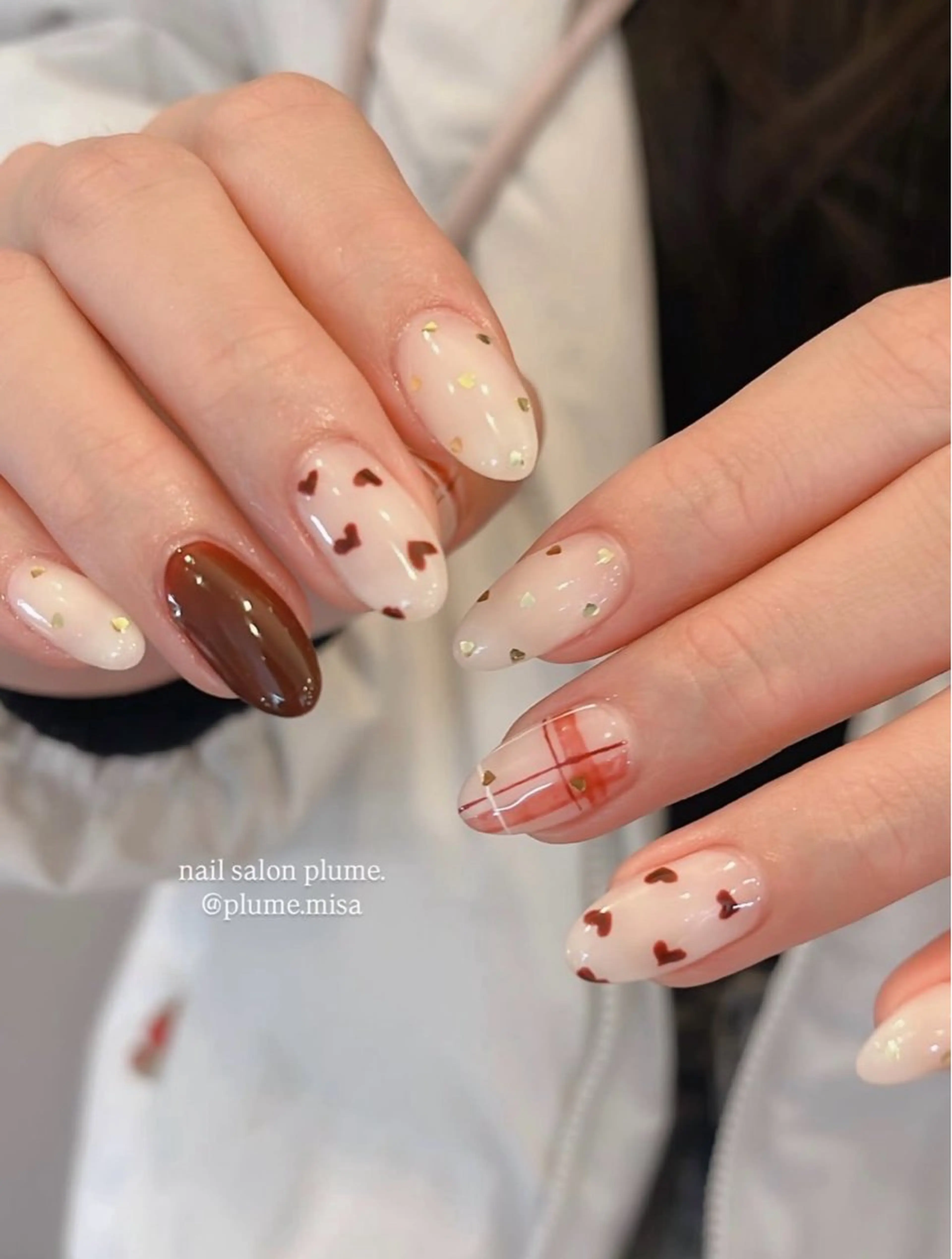 ネイル 【plume.】 misakiのネイルデザイン