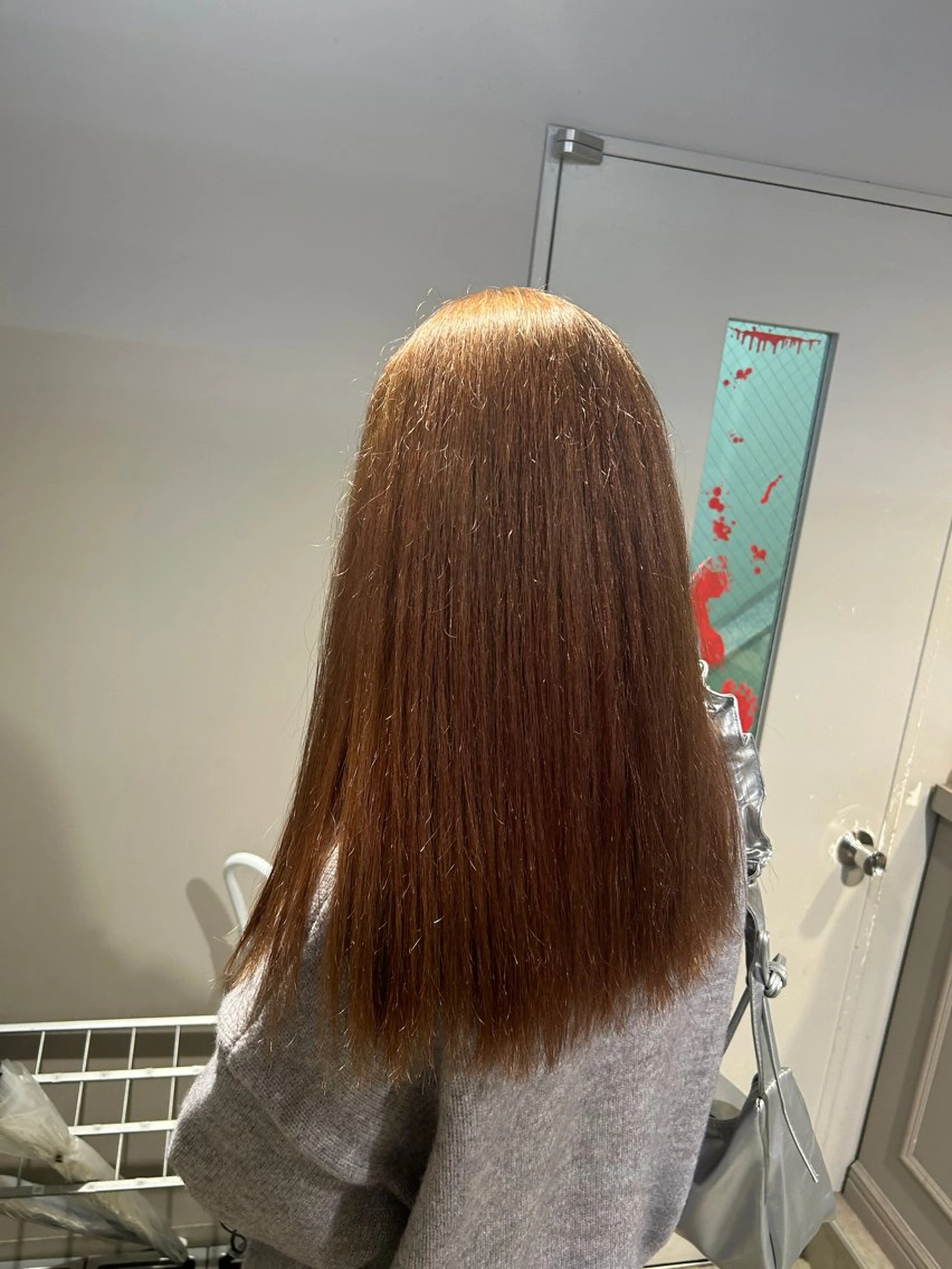 カラー パーマ ヘアアレンジ メンズ ヘアカラー トリートメント ヘッドスパ ヘアセット 🤍レイヤーカット/ ベージュヘア🤍のヘアスタイル