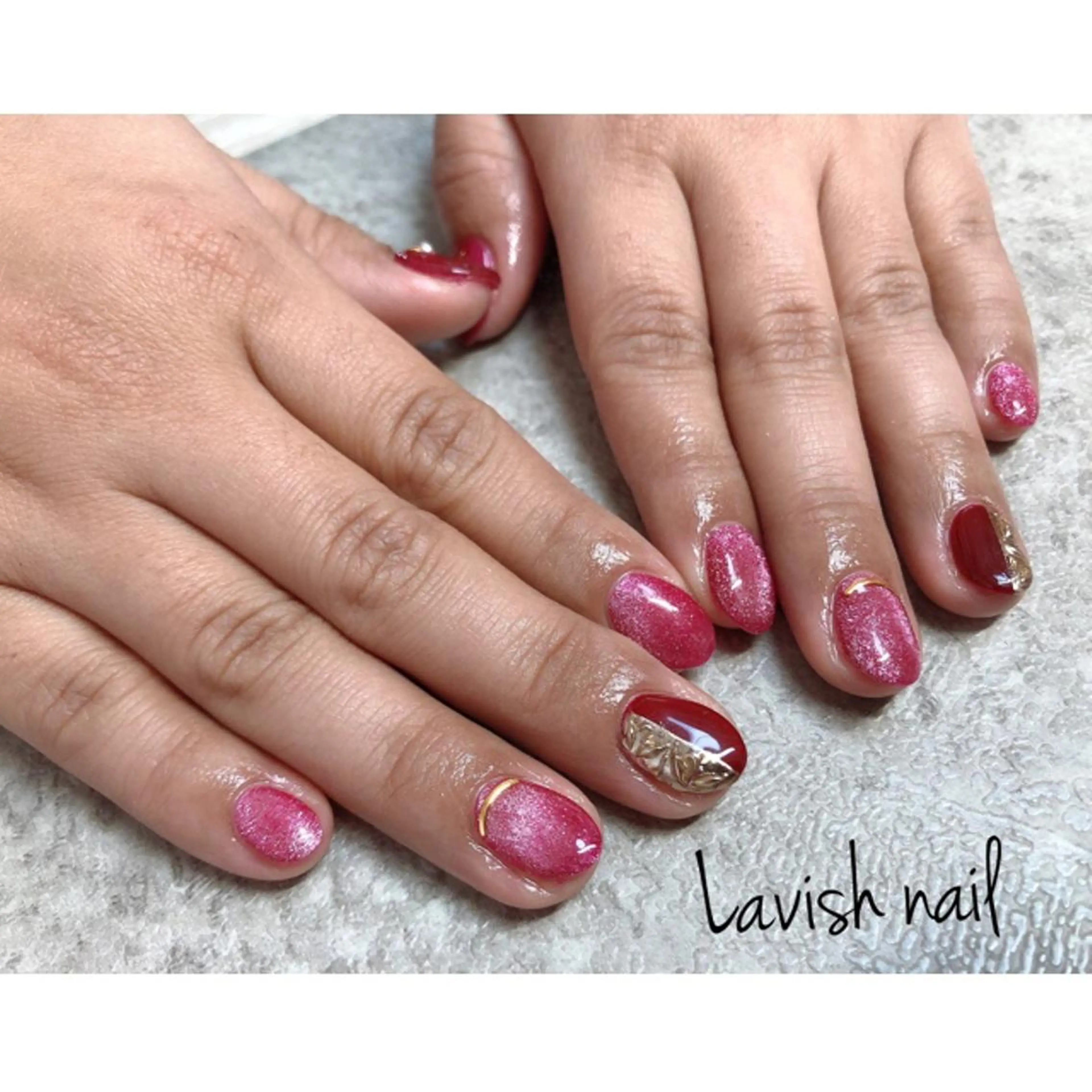 ネイル ハンドネイル Lavish nailのネイルデザイン