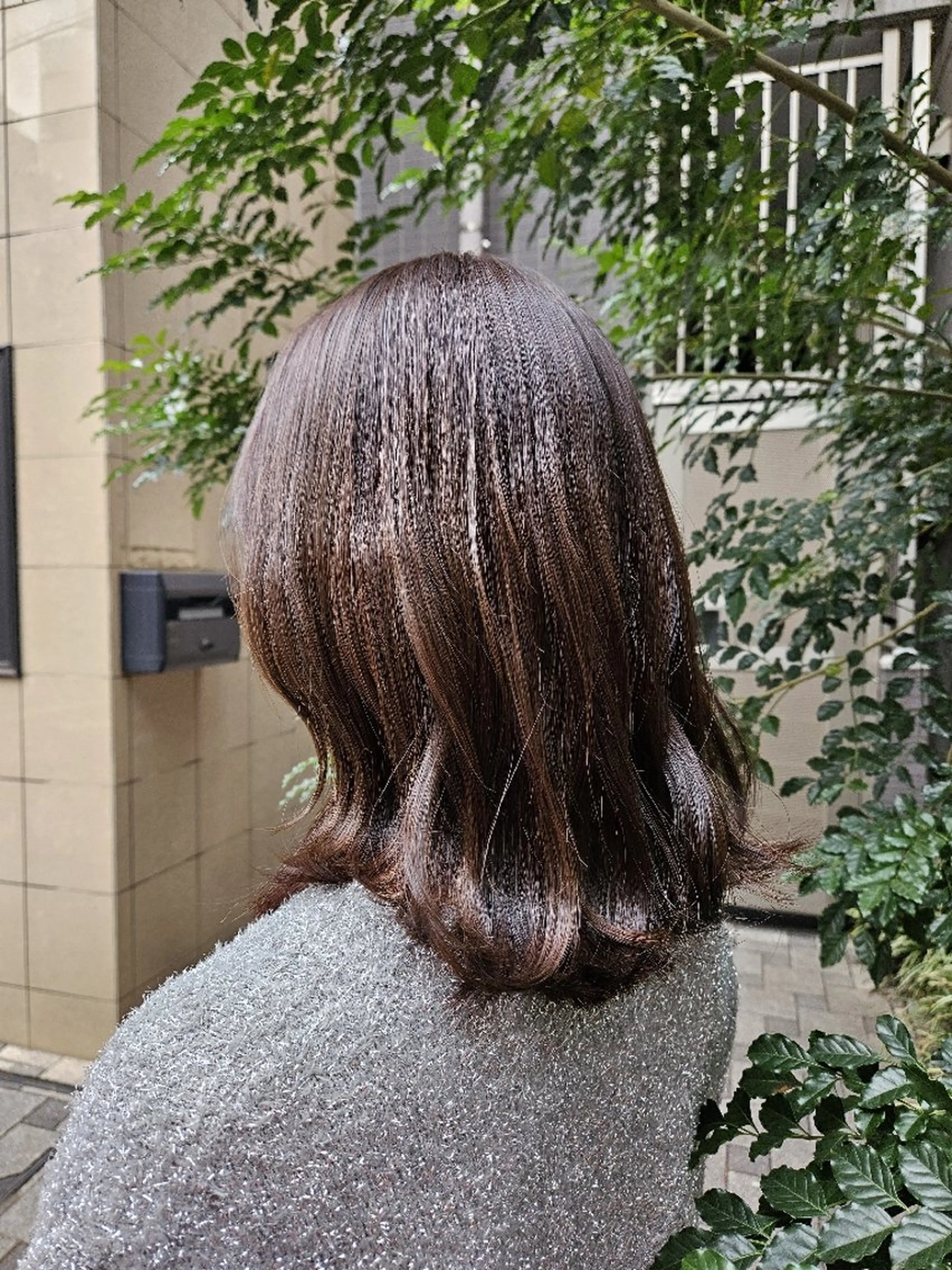 ミディアム トリートメント 内藤 旭のヘアスタイル