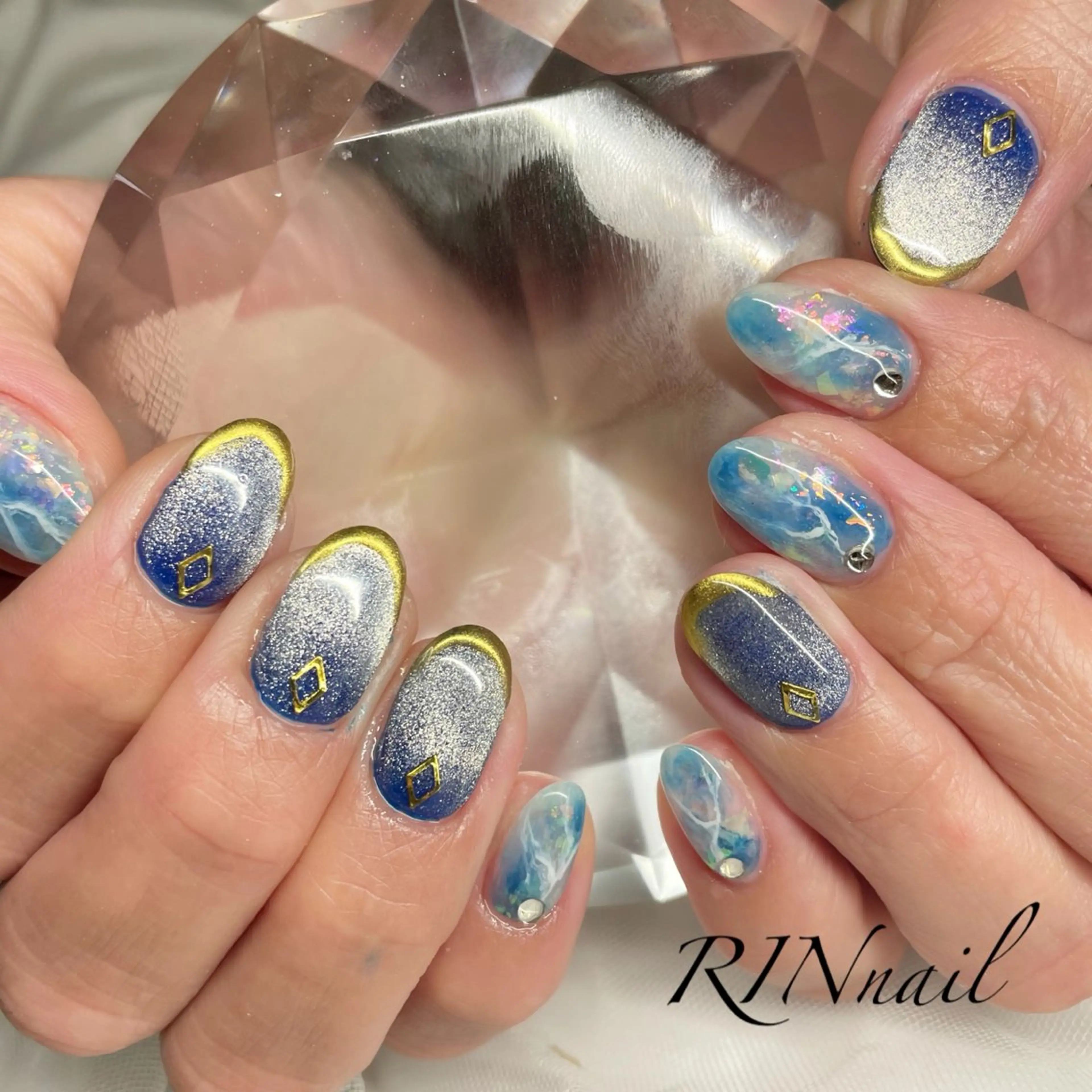ネイル ハンドネイル ハンドケア RIN HOMEnailのネイルデザイン