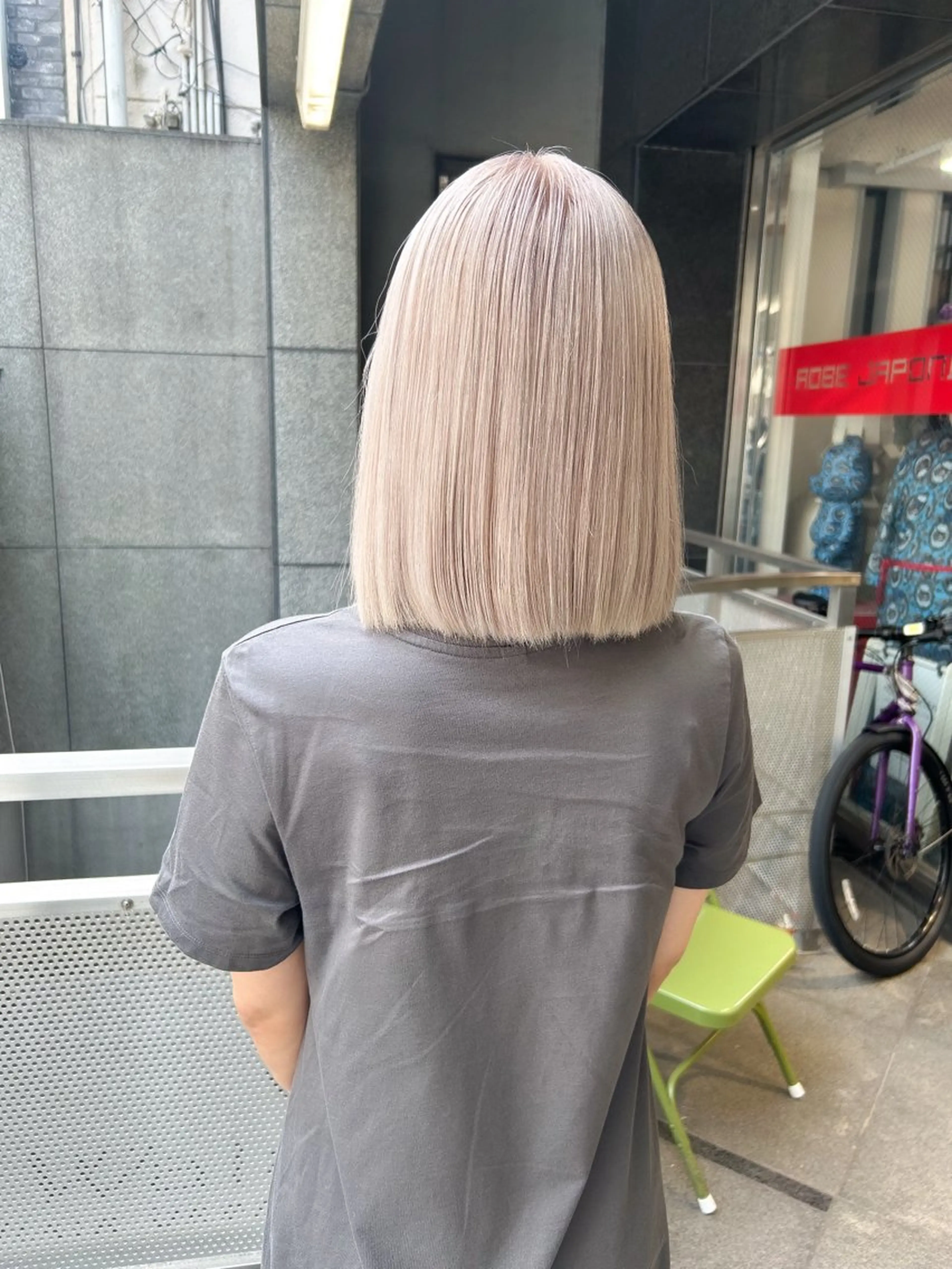 ミディアム カラー ハイトーンカラー ⭐️NAZUNAのヘアスタイル