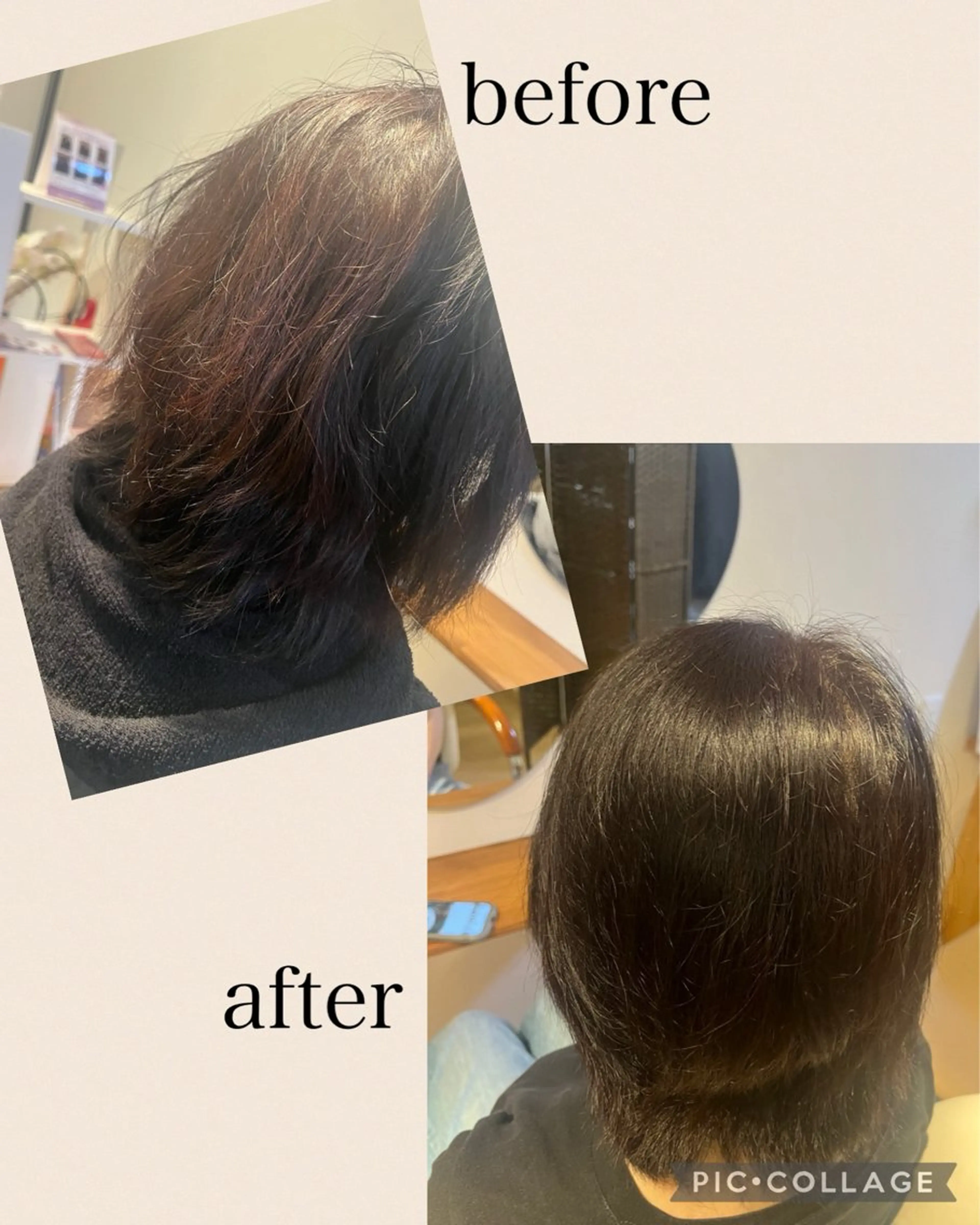 ミディアム カラー ブラウンカラー ダークブラウン プライベートサロン LOHASSALONのヘアスタイル