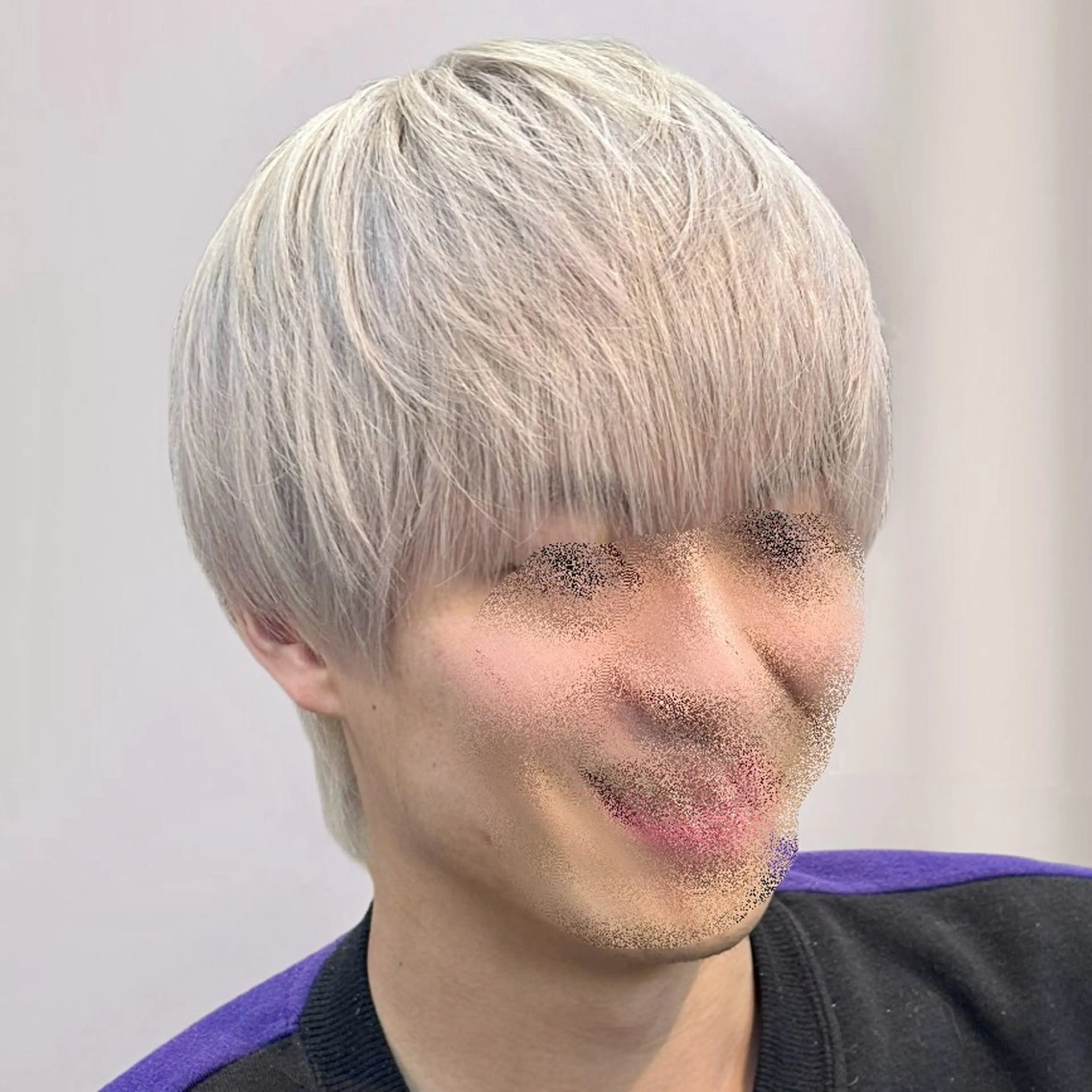 カラー メンズ メンズブリーチ ブリーチ ヘアカラー トリートメント Vicke所属・メンズ専門/韓国風 ❤️‍🔥吉野あいかのヘアスタイル