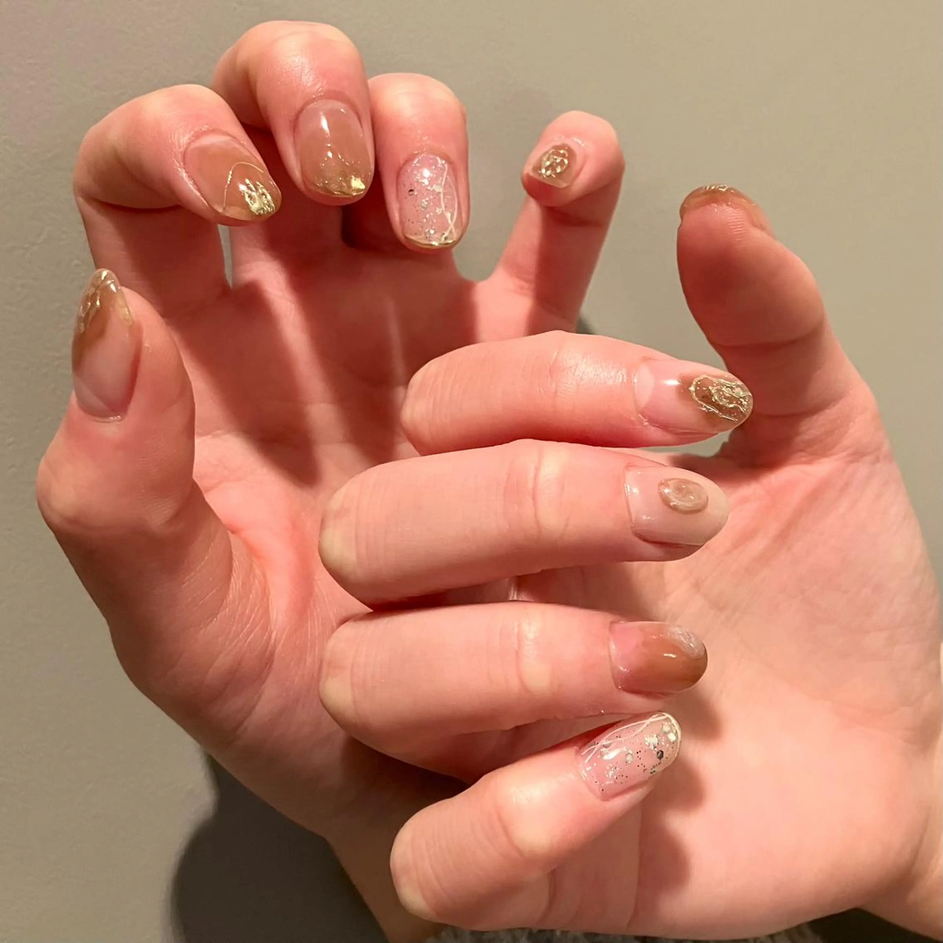 ネイル ハンドネイル ウシク ミユキのネイルデザイン